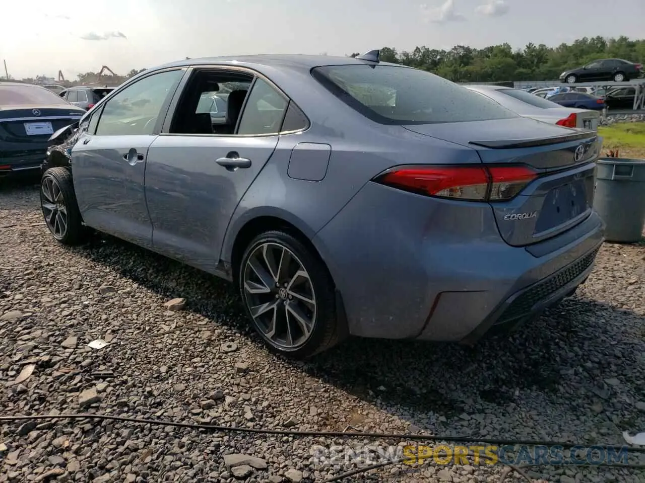 2 Photograph of a damaged car JTDT4MCE8N3507301 TOYOTA COROLLA 2022
