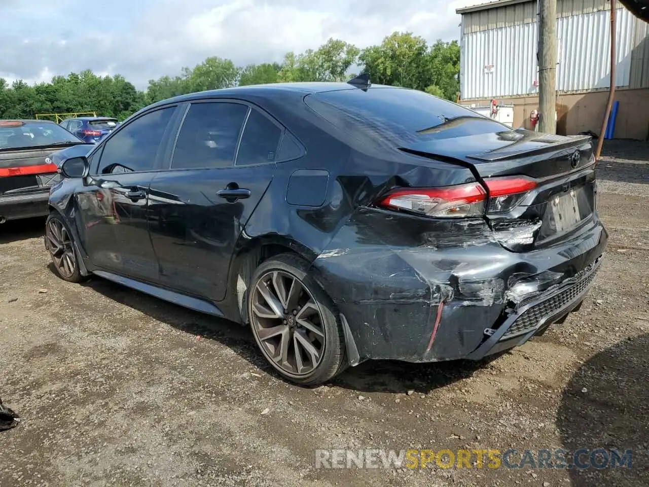 2 Photograph of a damaged car JTDT4MCEXNJ086919 TOYOTA COROLLA 2022