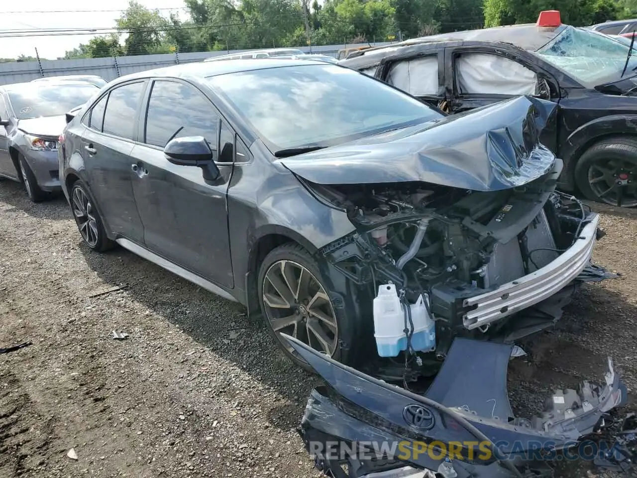 4 Photograph of a damaged car JTDT4MCEXNJ086919 TOYOTA COROLLA 2022
