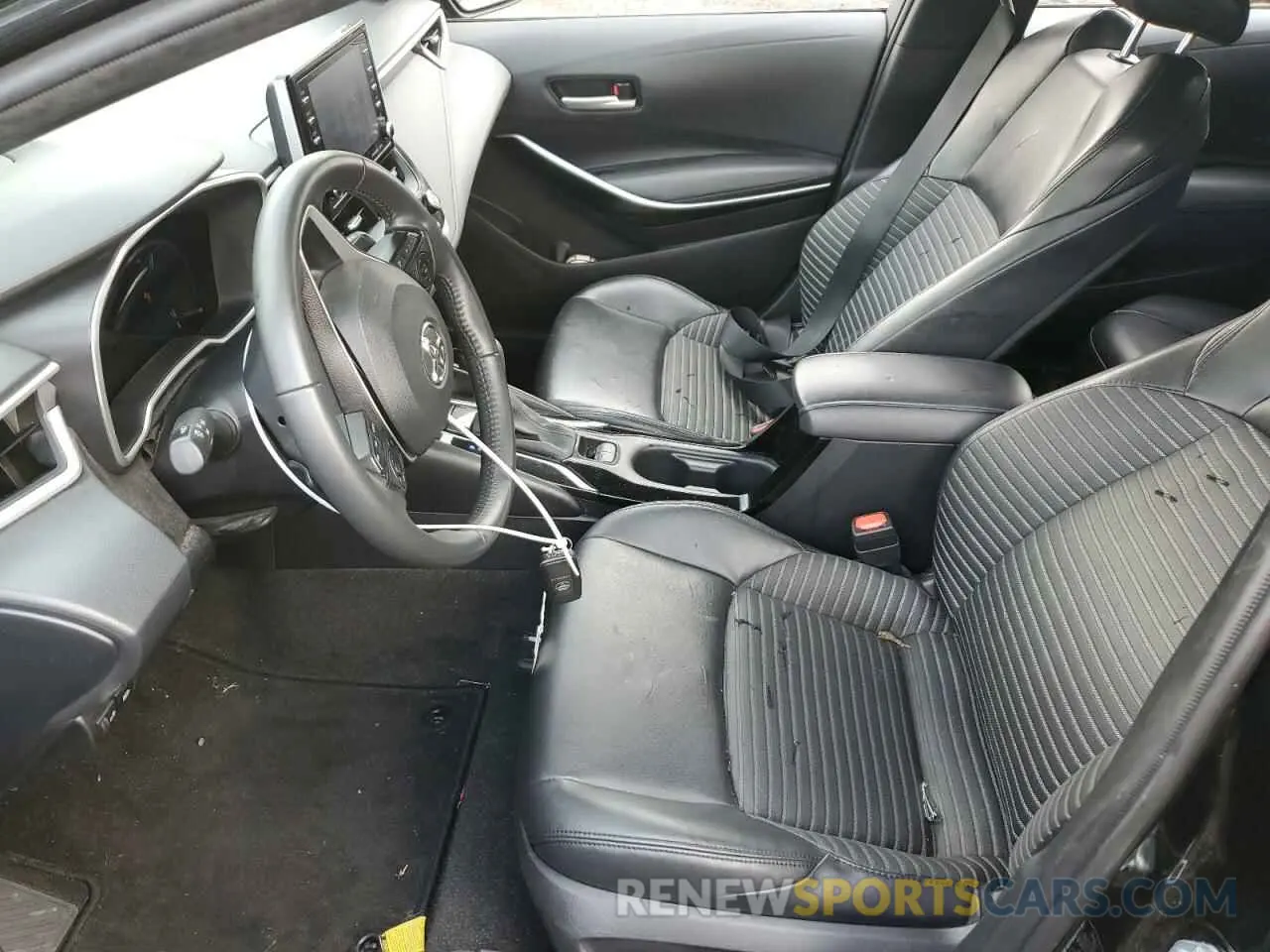 7 Photograph of a damaged car JTDT4MCEXNJ086919 TOYOTA COROLLA 2022