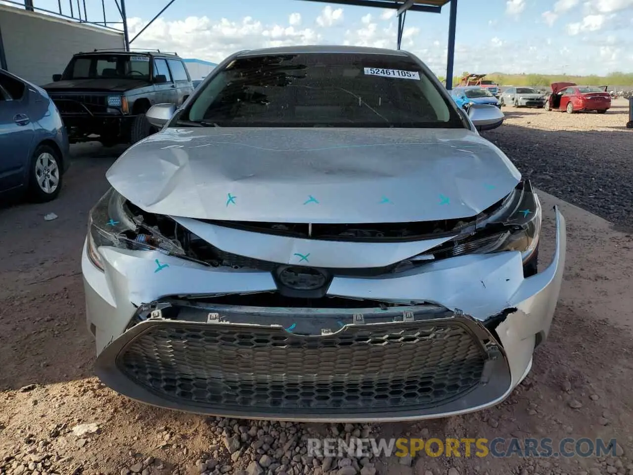 5 Photograph of a damaged car JTDVPMAE2N3023806 TOYOTA COROLLA 2022