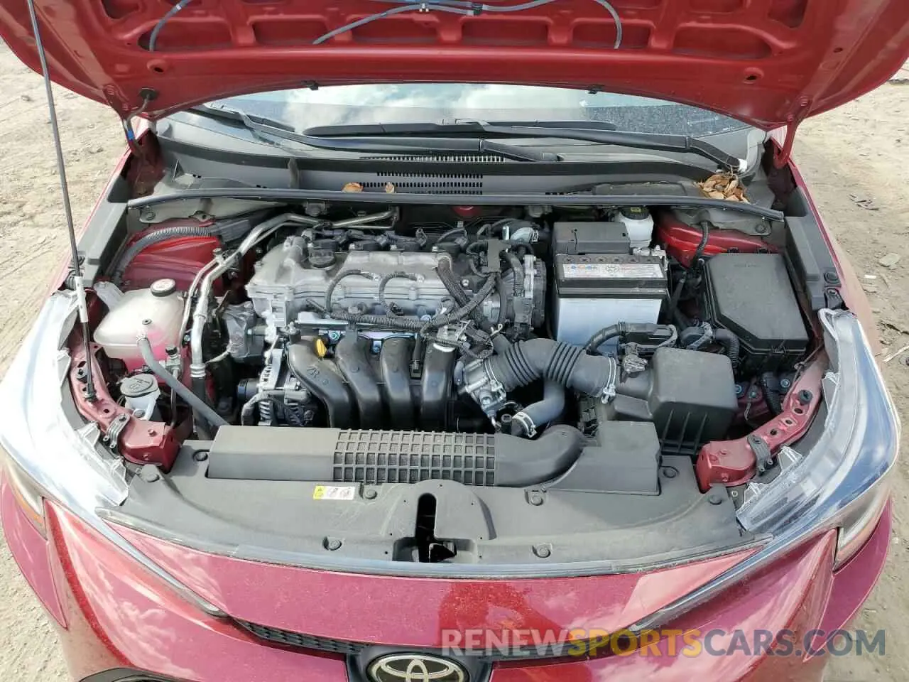 11 Фотография поврежденного автомобиля JTDVPMAE3NJ230958 TOYOTA COROLLA 2022