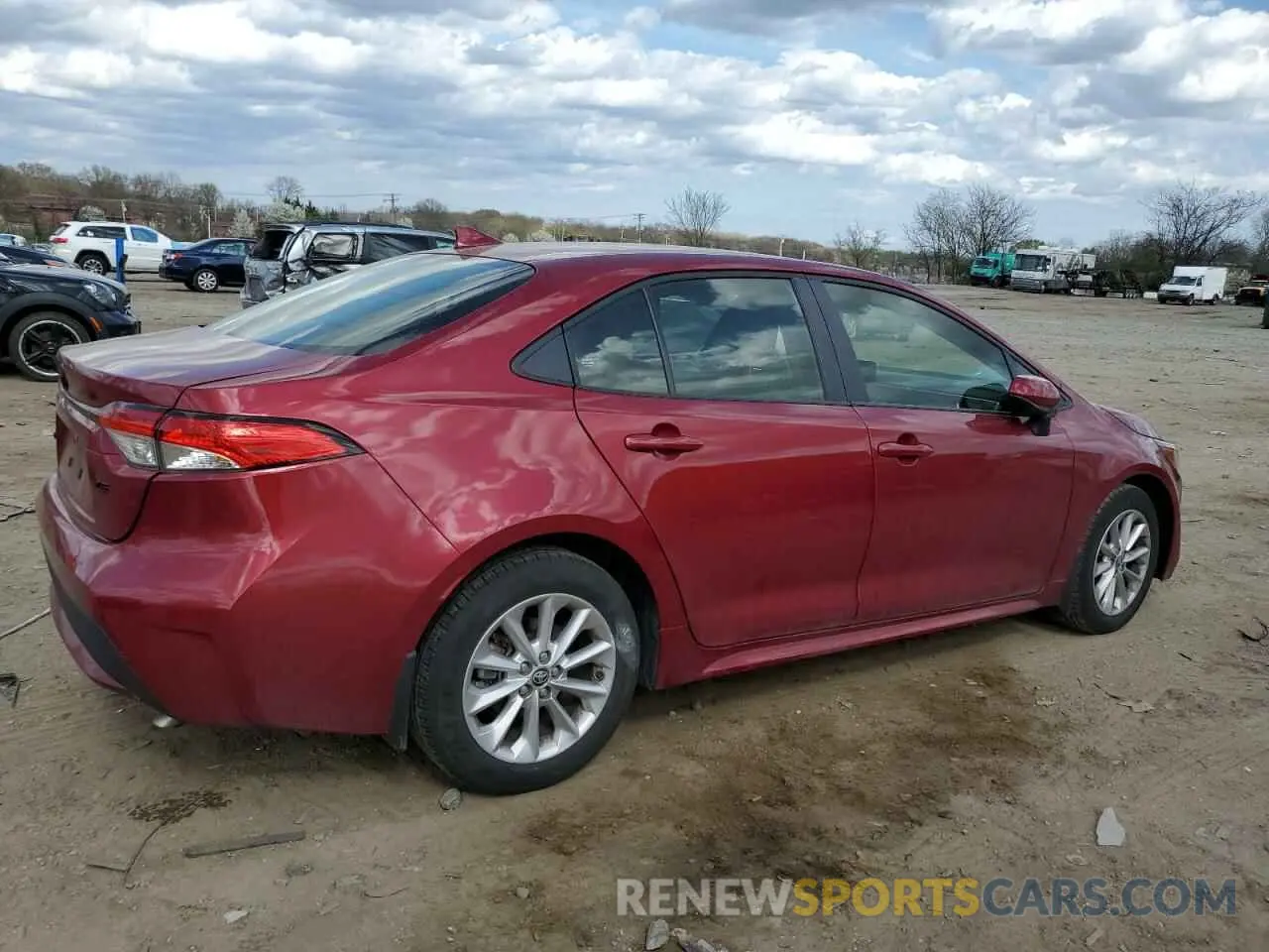 3 Фотография поврежденного автомобиля JTDVPMAE3NJ230958 TOYOTA COROLLA 2022