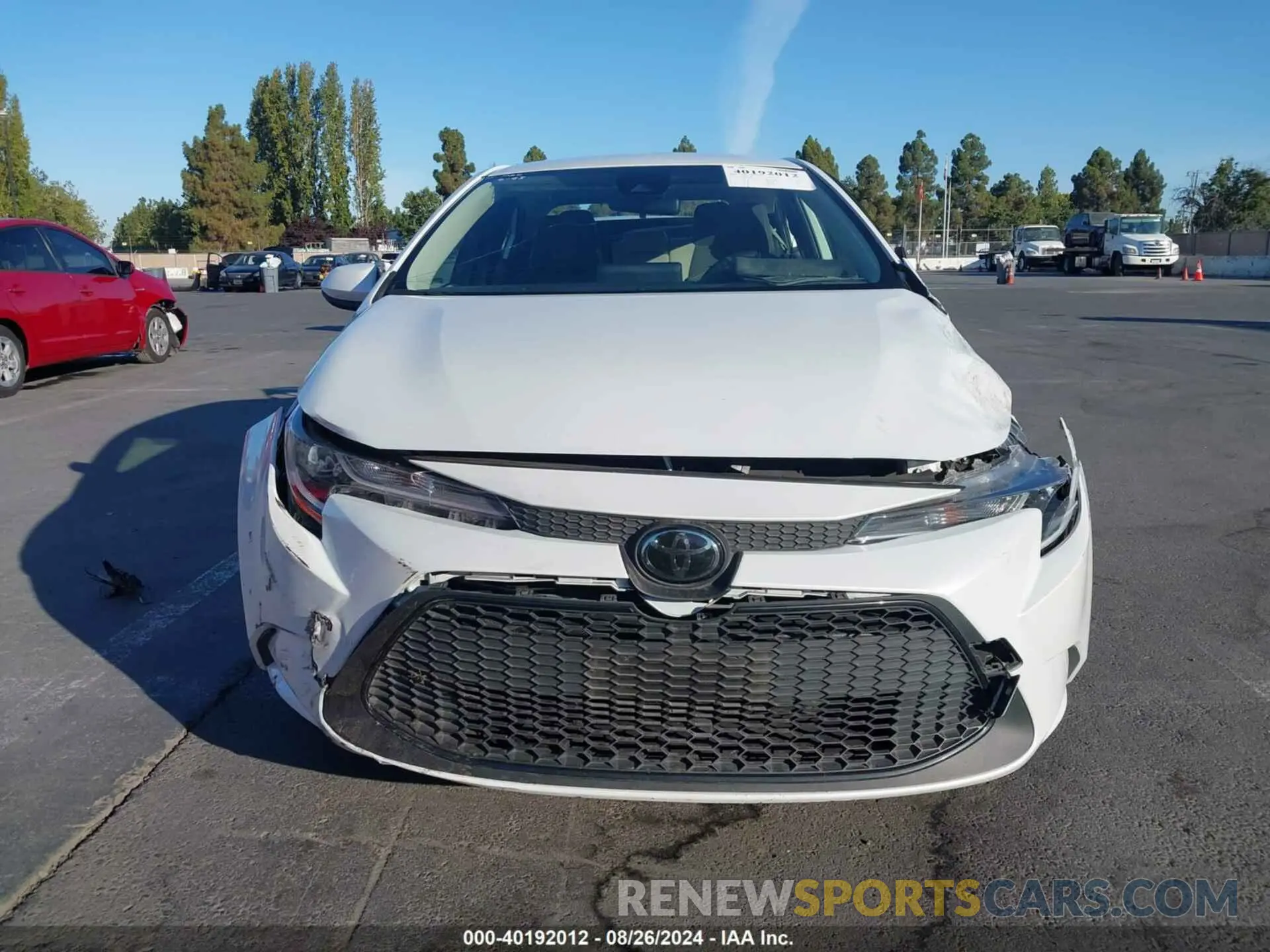 11 Photograph of a damaged car JTDVPMAE6N3030984 TOYOTA COROLLA 2022