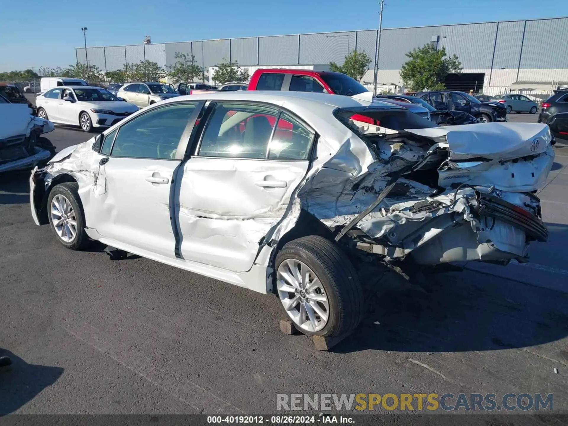 3 Photograph of a damaged car JTDVPMAE6N3030984 TOYOTA COROLLA 2022