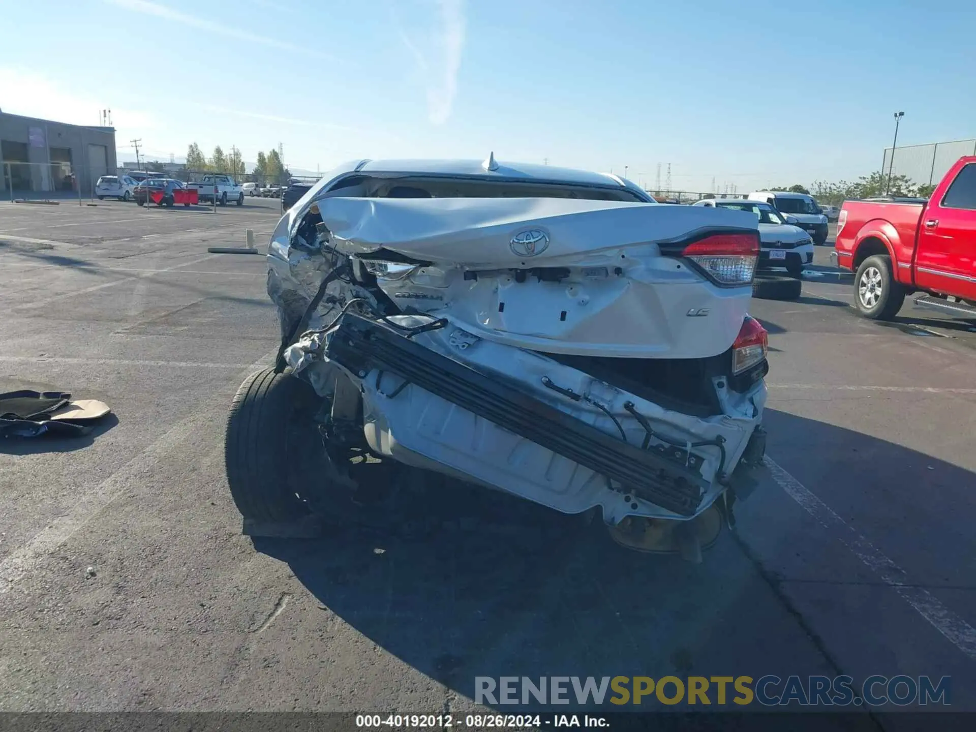 6 Photograph of a damaged car JTDVPMAE6N3030984 TOYOTA COROLLA 2022