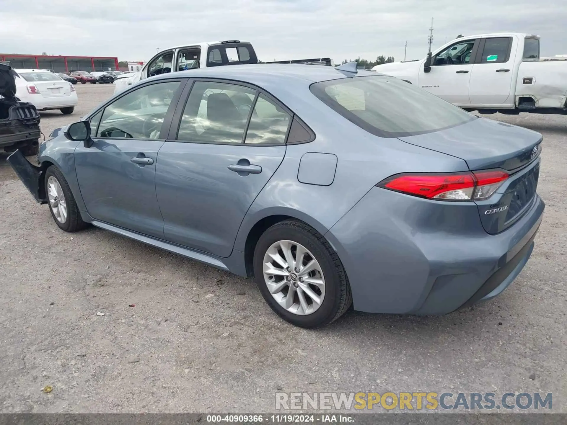 3 Фотография поврежденного автомобиля JTDVPMAE6NJ222000 TOYOTA COROLLA 2022