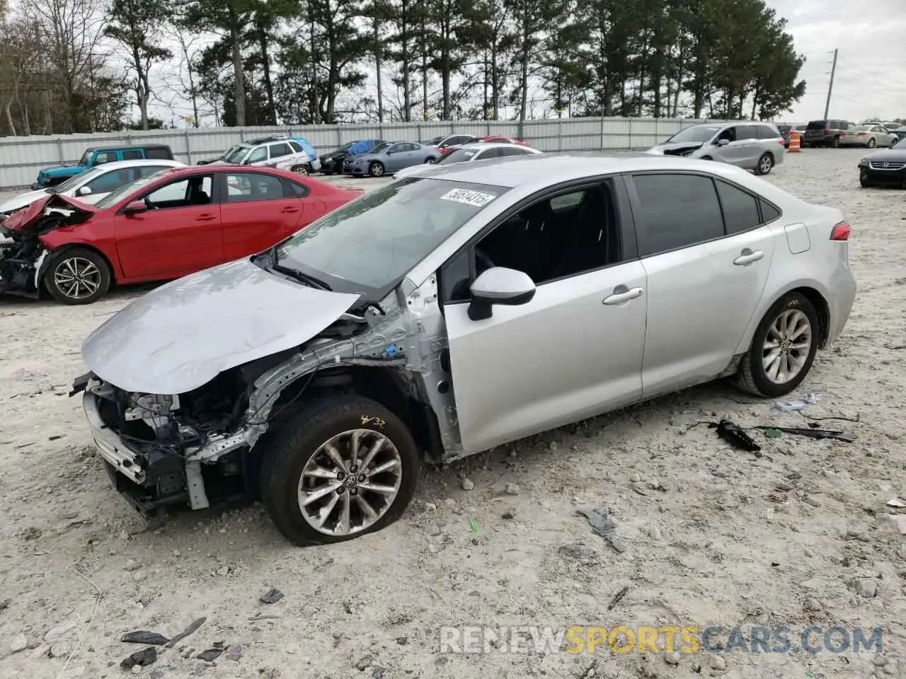1 Фотография поврежденного автомобиля JTDVPMAE9N3009515 TOYOTA COROLLA 2022