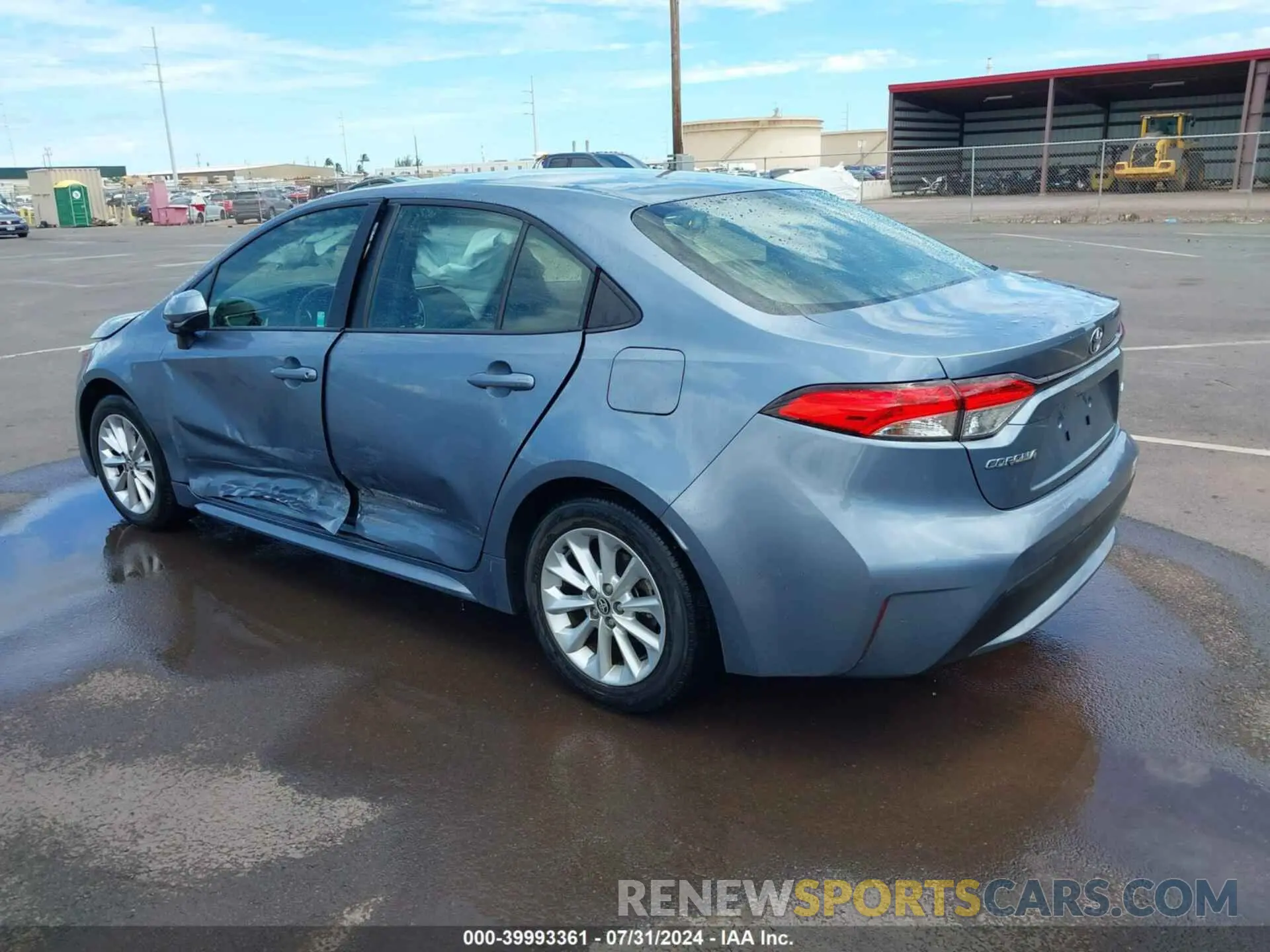 3 Photograph of a damaged car JTDVPMAEXN3002265 TOYOTA COROLLA 2022