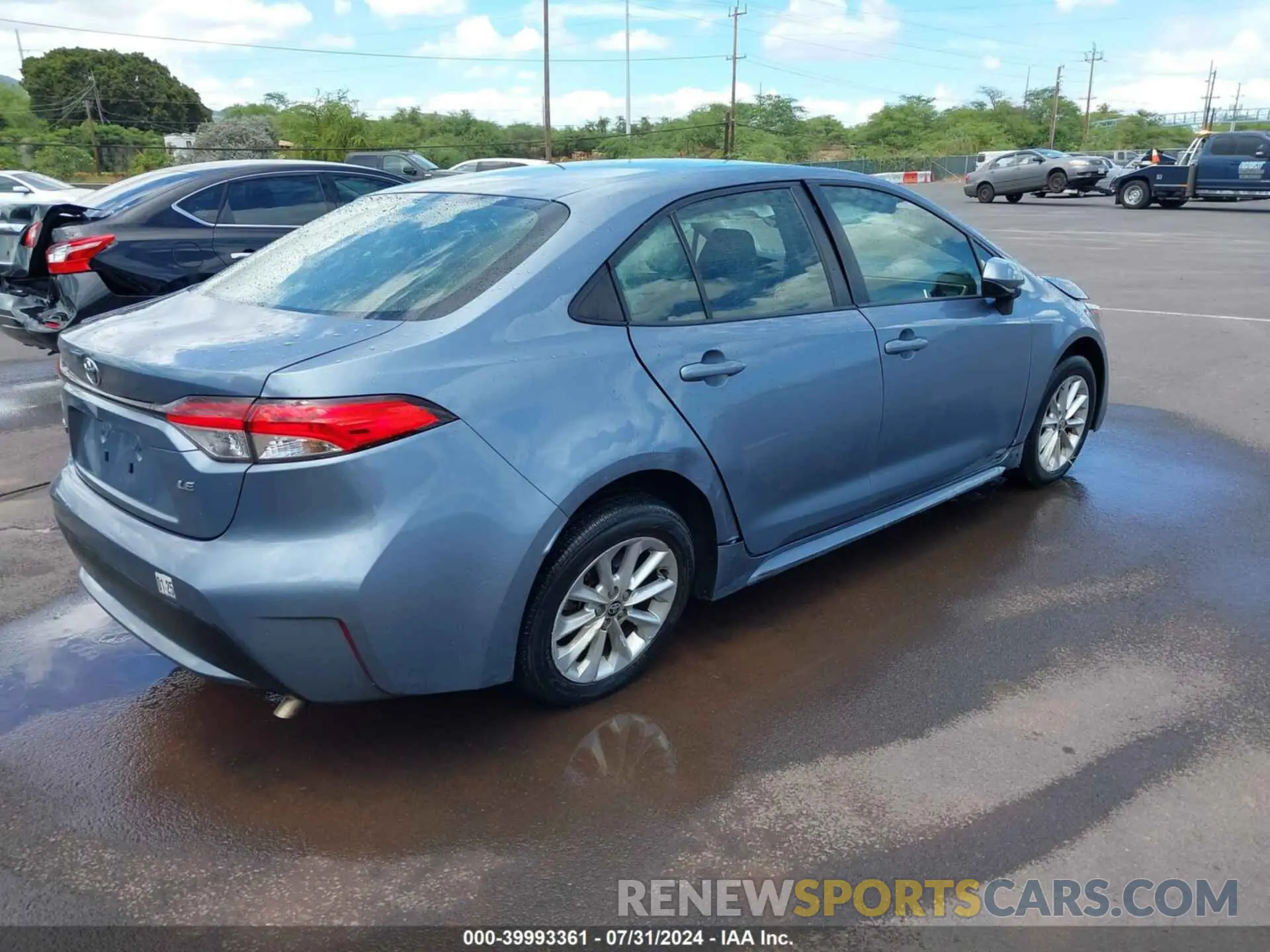 4 Photograph of a damaged car JTDVPMAEXN3002265 TOYOTA COROLLA 2022