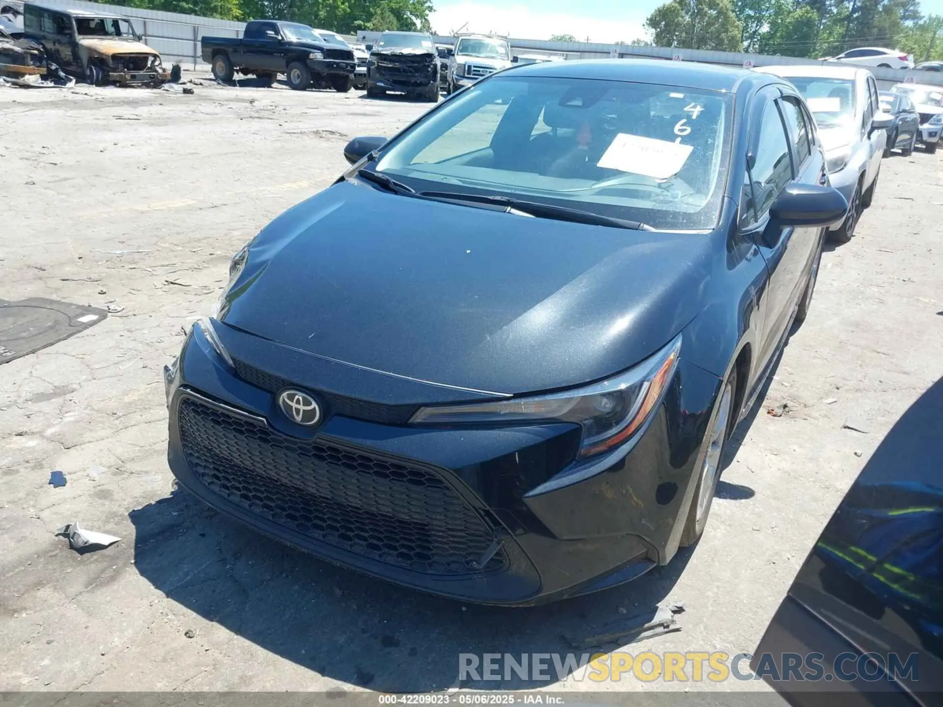 2 Photograph of a damaged car JTDVPMAEXNJ214613 TOYOTA COROLLA 2022