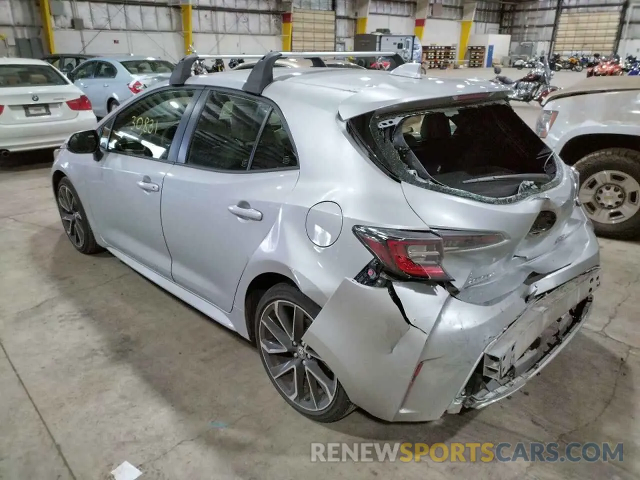 3 Photograph of a damaged car JTNA4MBE0N3150653 TOYOTA COROLLA 2022