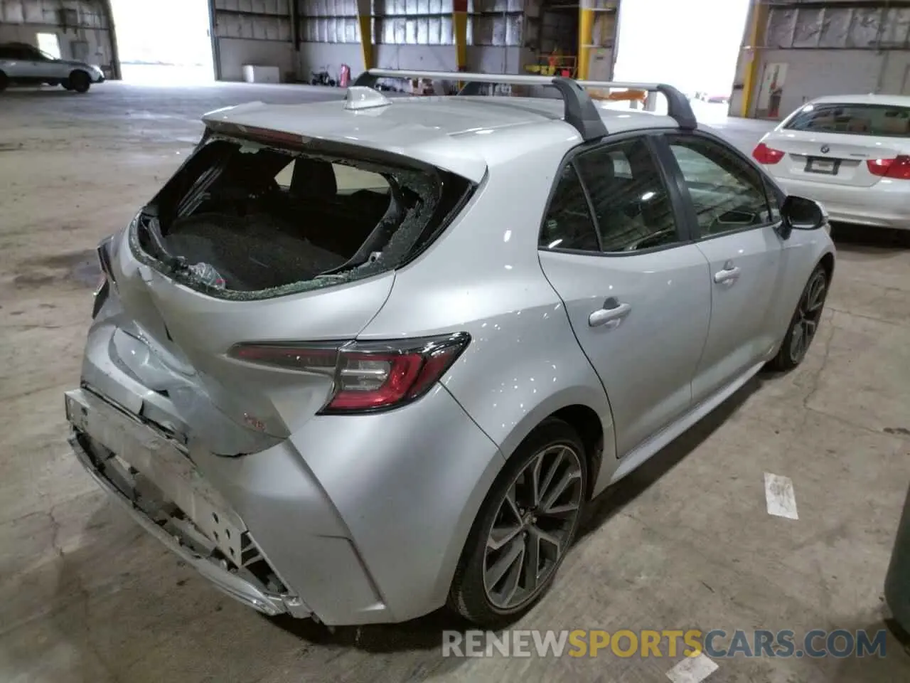 4 Photograph of a damaged car JTNA4MBE0N3150653 TOYOTA COROLLA 2022