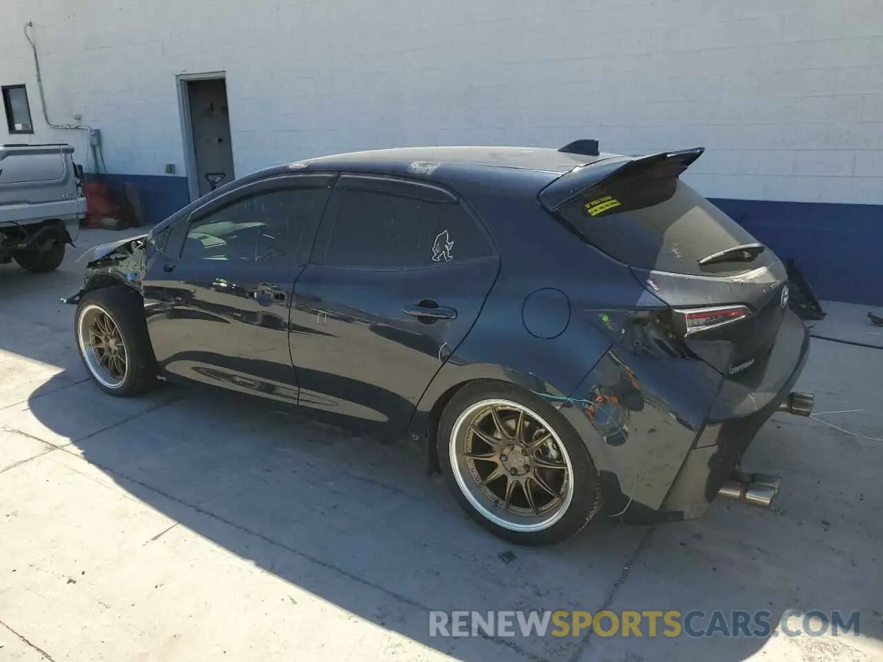 2 Photograph of a damaged car JTNA4MBE2N3158320 TOYOTA COROLLA 2022