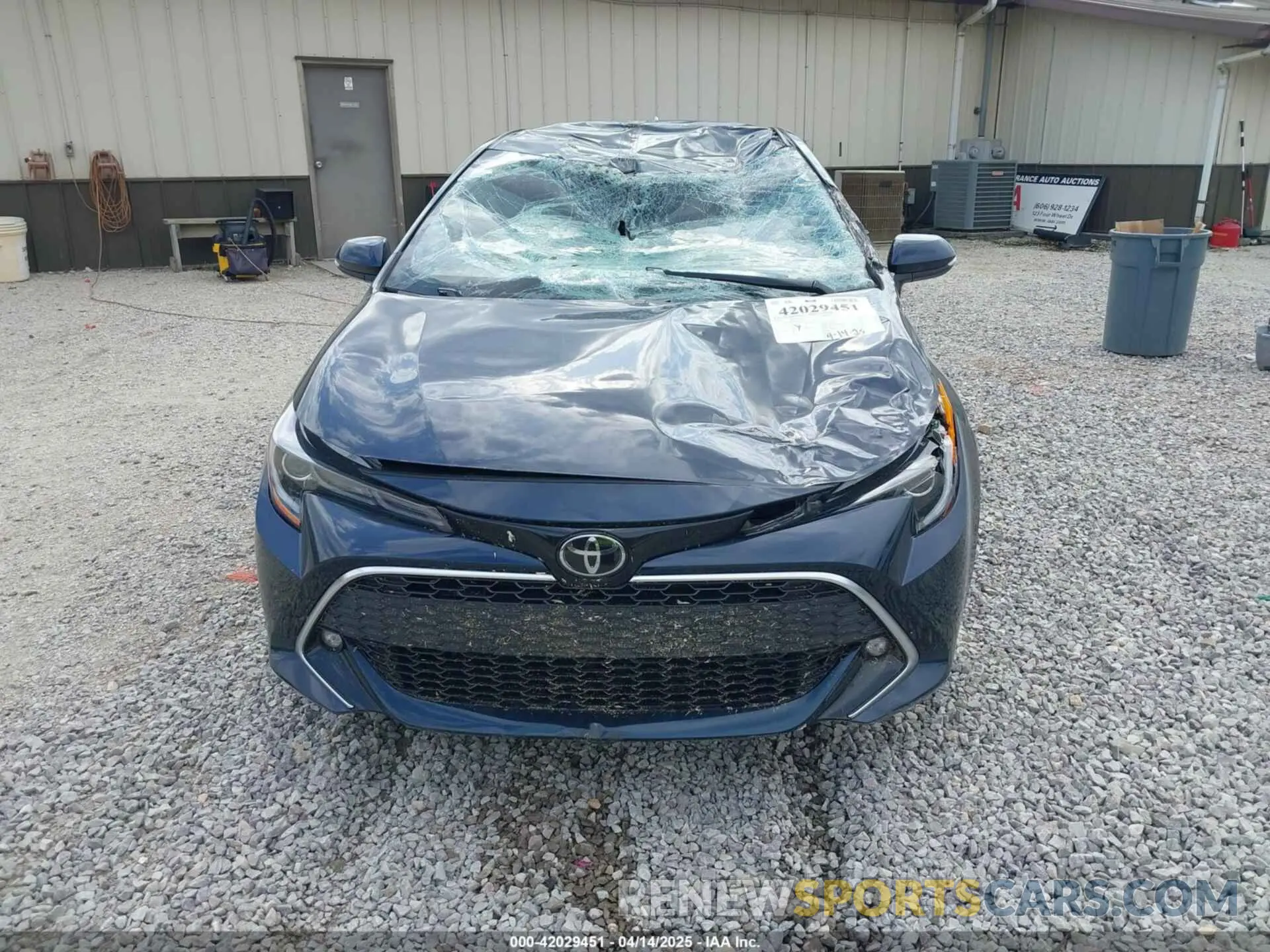 12 Photograph of a damaged car JTNA4MBE3N3157564 TOYOTA COROLLA 2022