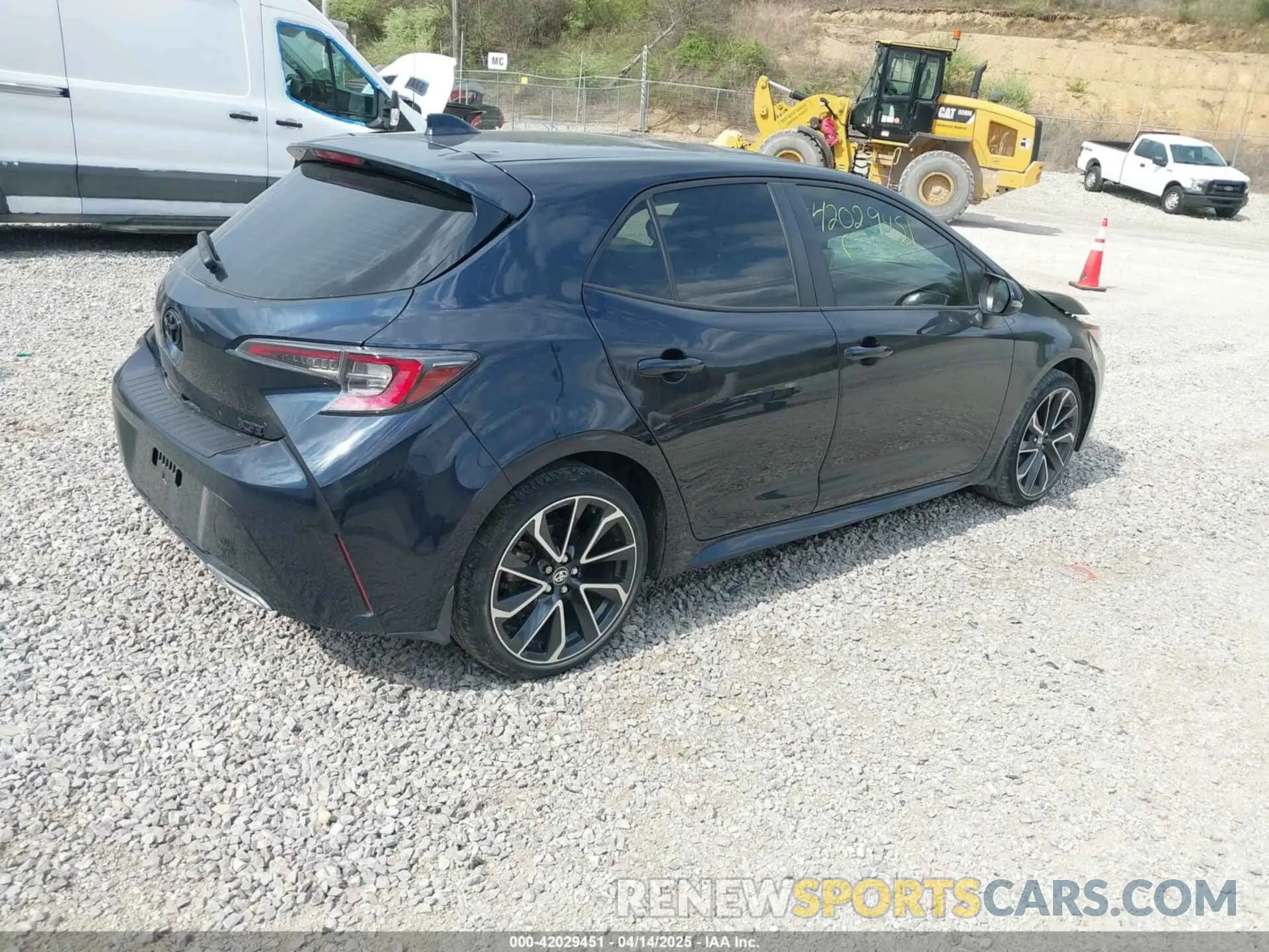 4 Photograph of a damaged car JTNA4MBE3N3157564 TOYOTA COROLLA 2022