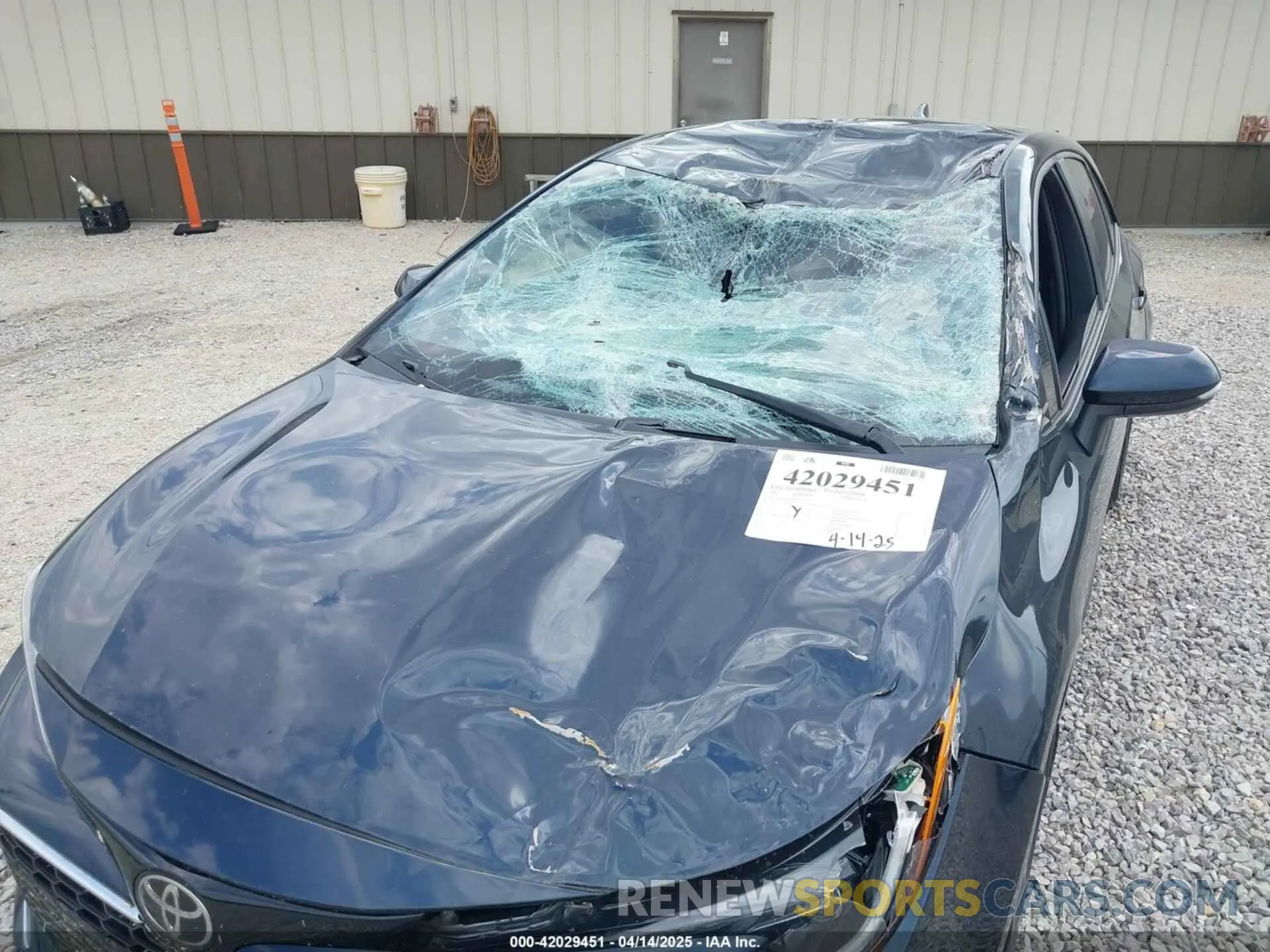 6 Photograph of a damaged car JTNA4MBE3N3157564 TOYOTA COROLLA 2022