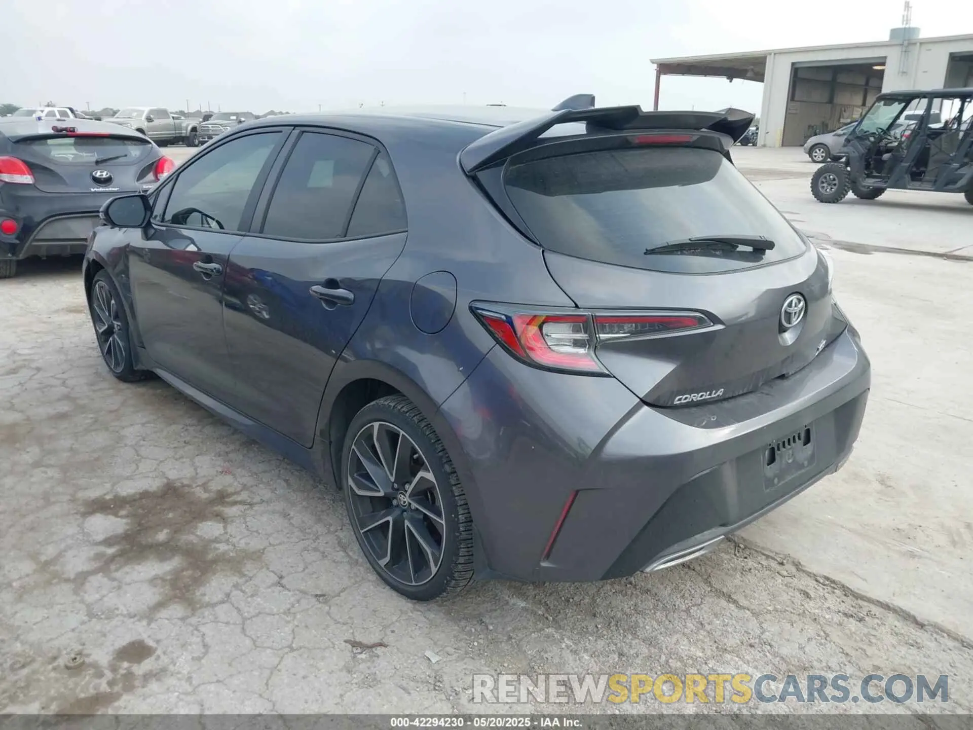 3 Фотография поврежденного автомобиля JTNA4MBE4N3183347 TOYOTA COROLLA 2022