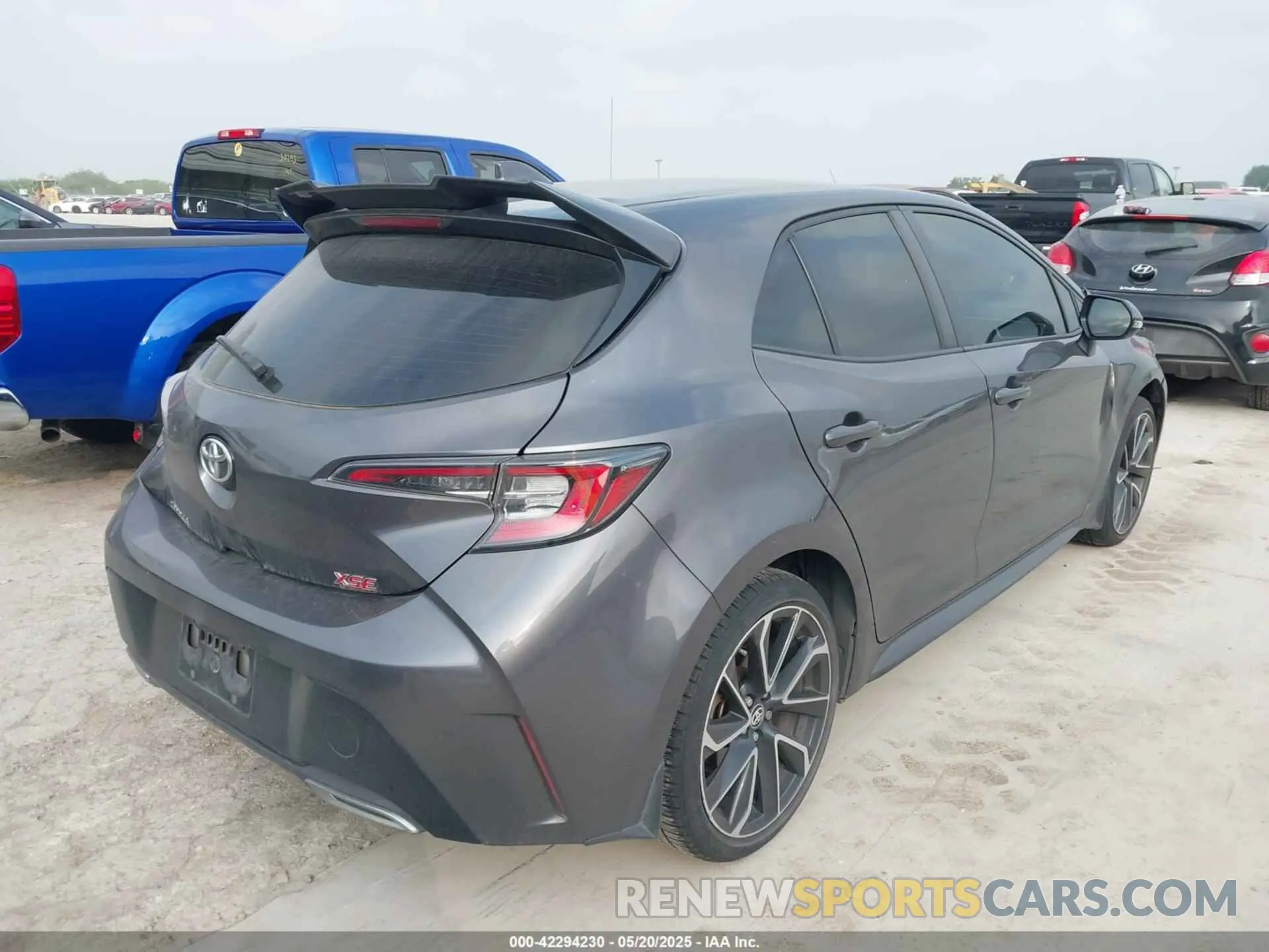 4 Фотография поврежденного автомобиля JTNA4MBE4N3183347 TOYOTA COROLLA 2022