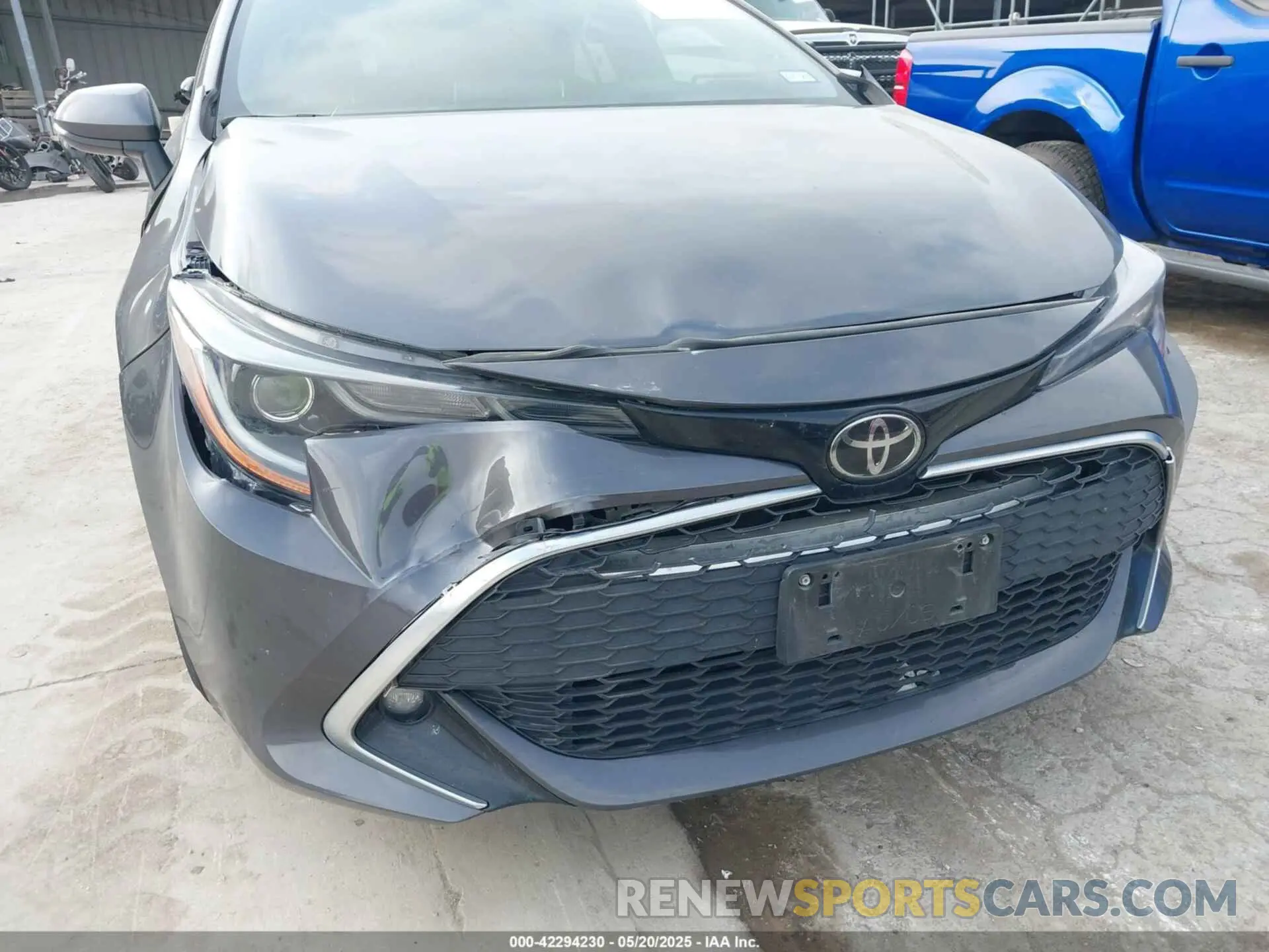 6 Фотография поврежденного автомобиля JTNA4MBE4N3183347 TOYOTA COROLLA 2022