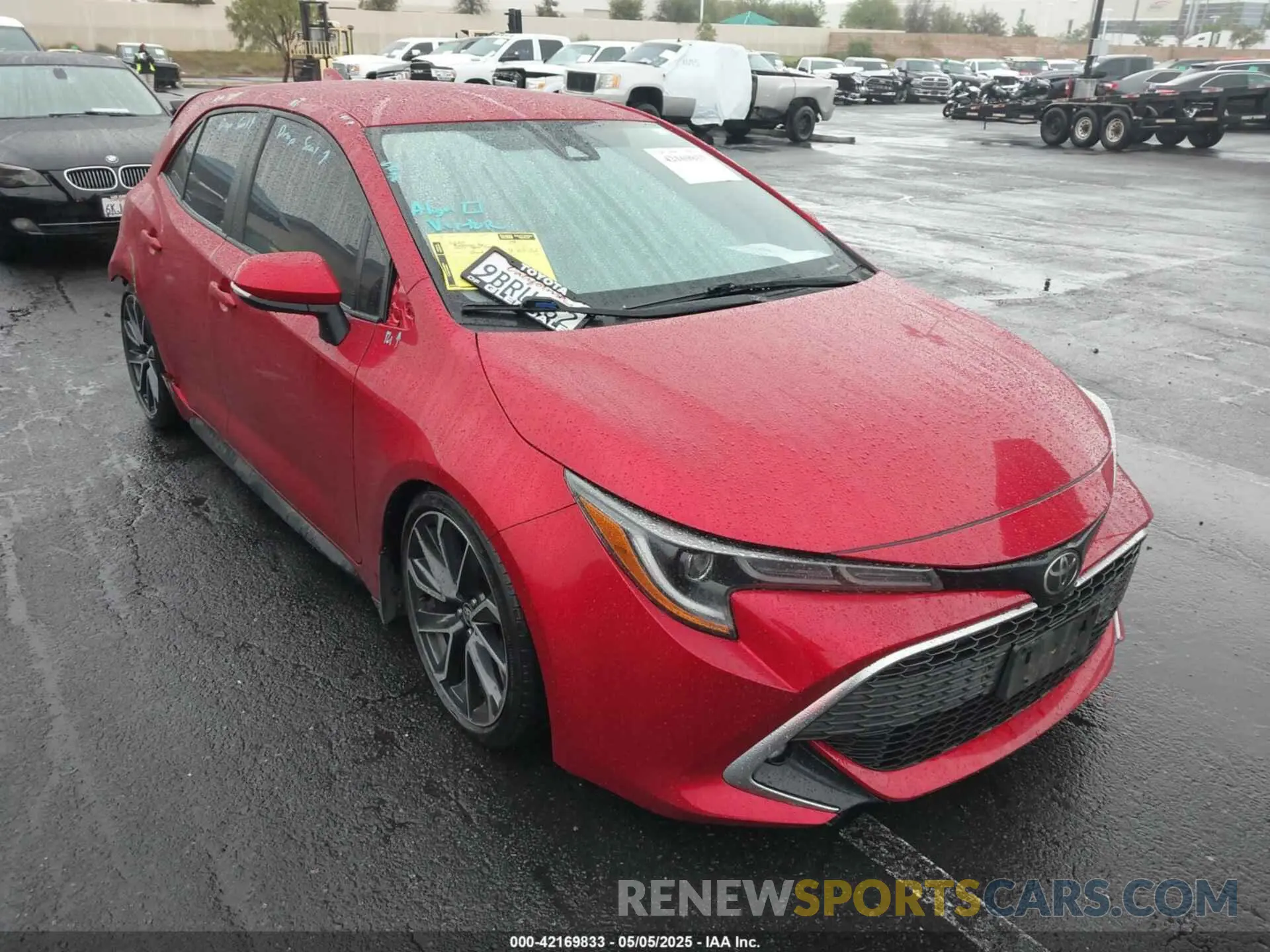 1 Photograph of a damaged car JTNA4MBE5N3176861 TOYOTA COROLLA 2022
