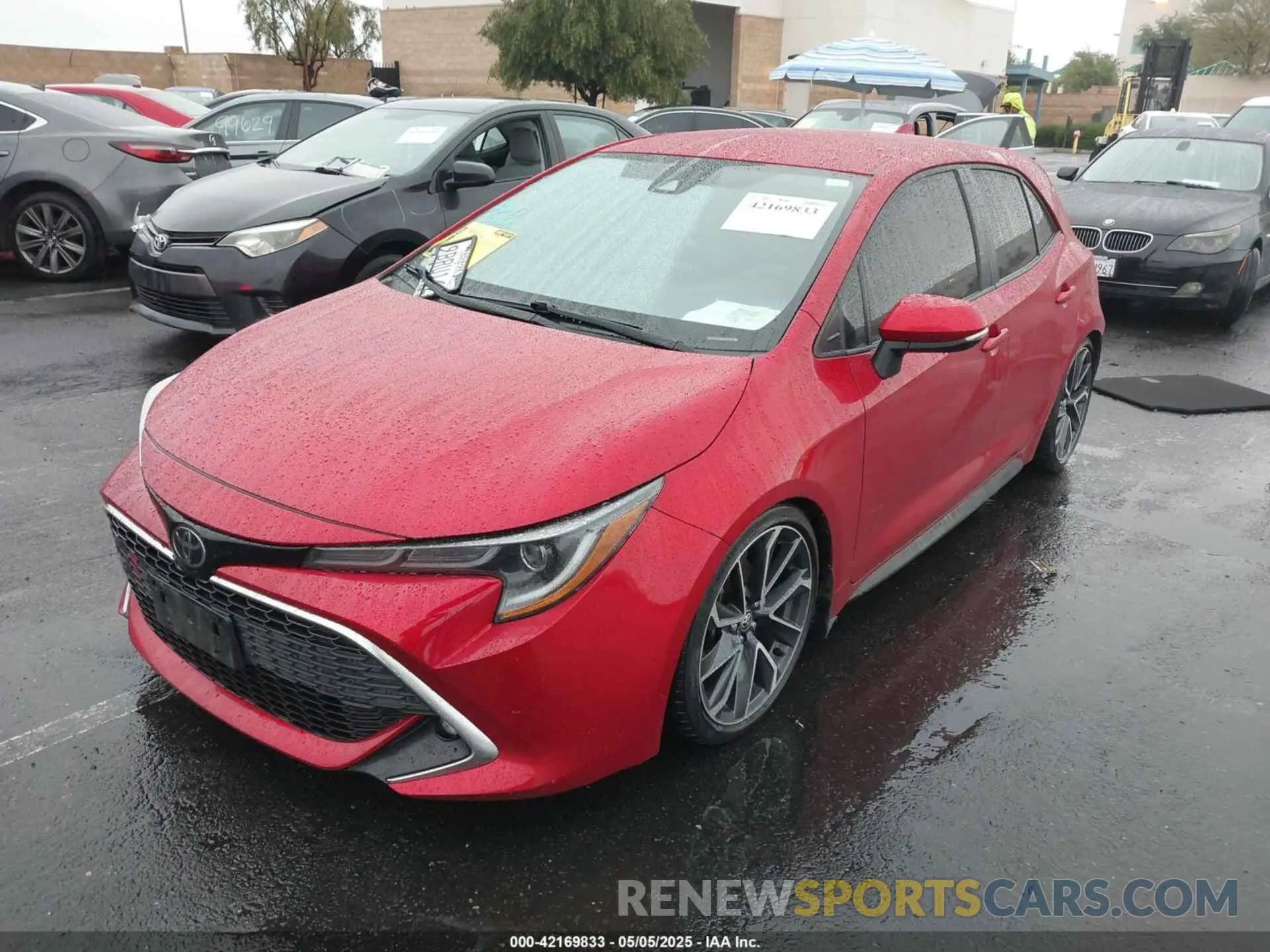 2 Photograph of a damaged car JTNA4MBE5N3176861 TOYOTA COROLLA 2022