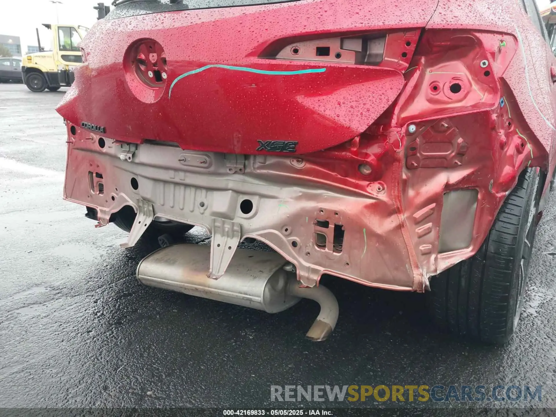 6 Photograph of a damaged car JTNA4MBE5N3176861 TOYOTA COROLLA 2022