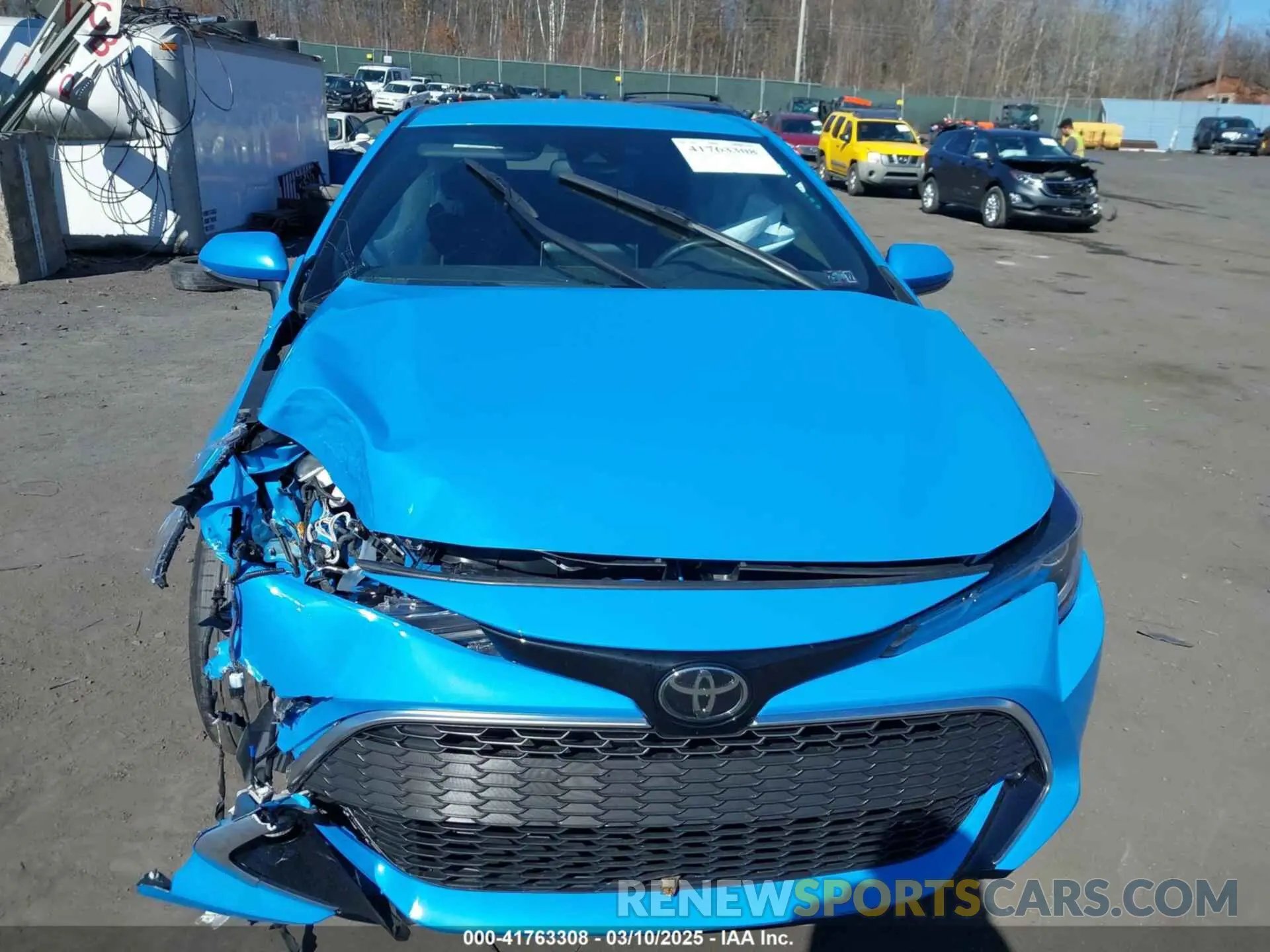 12 Фотография поврежденного автомобиля JTNA4MBE9N3186812 TOYOTA COROLLA 2022