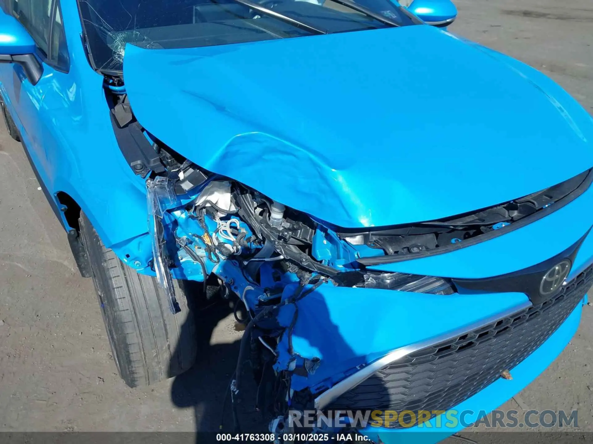 6 Фотография поврежденного автомобиля JTNA4MBE9N3186812 TOYOTA COROLLA 2022
