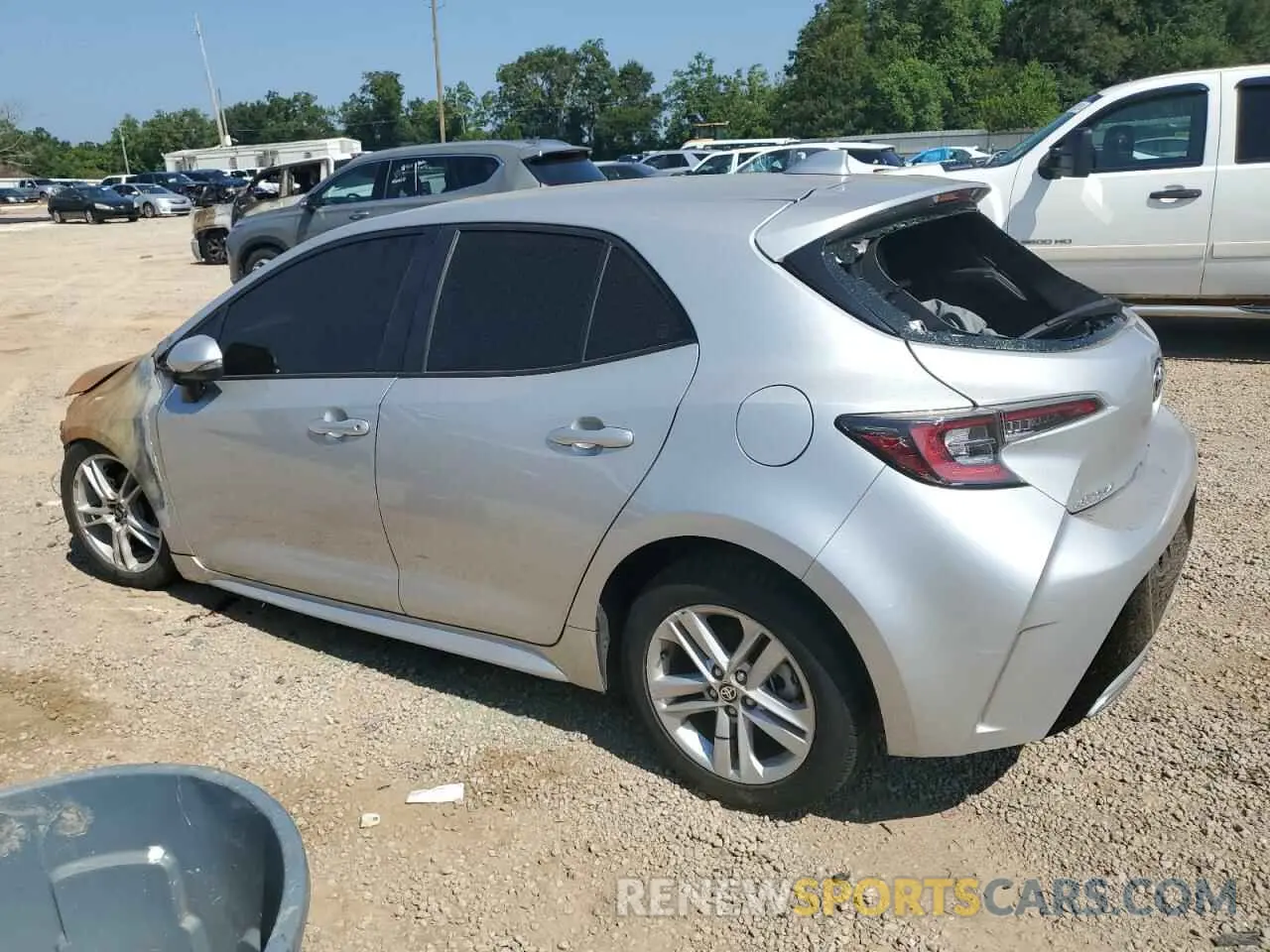 2 Фотография поврежденного автомобиля JTNB4MBE4N3165029 TOYOTA COROLLA 2022