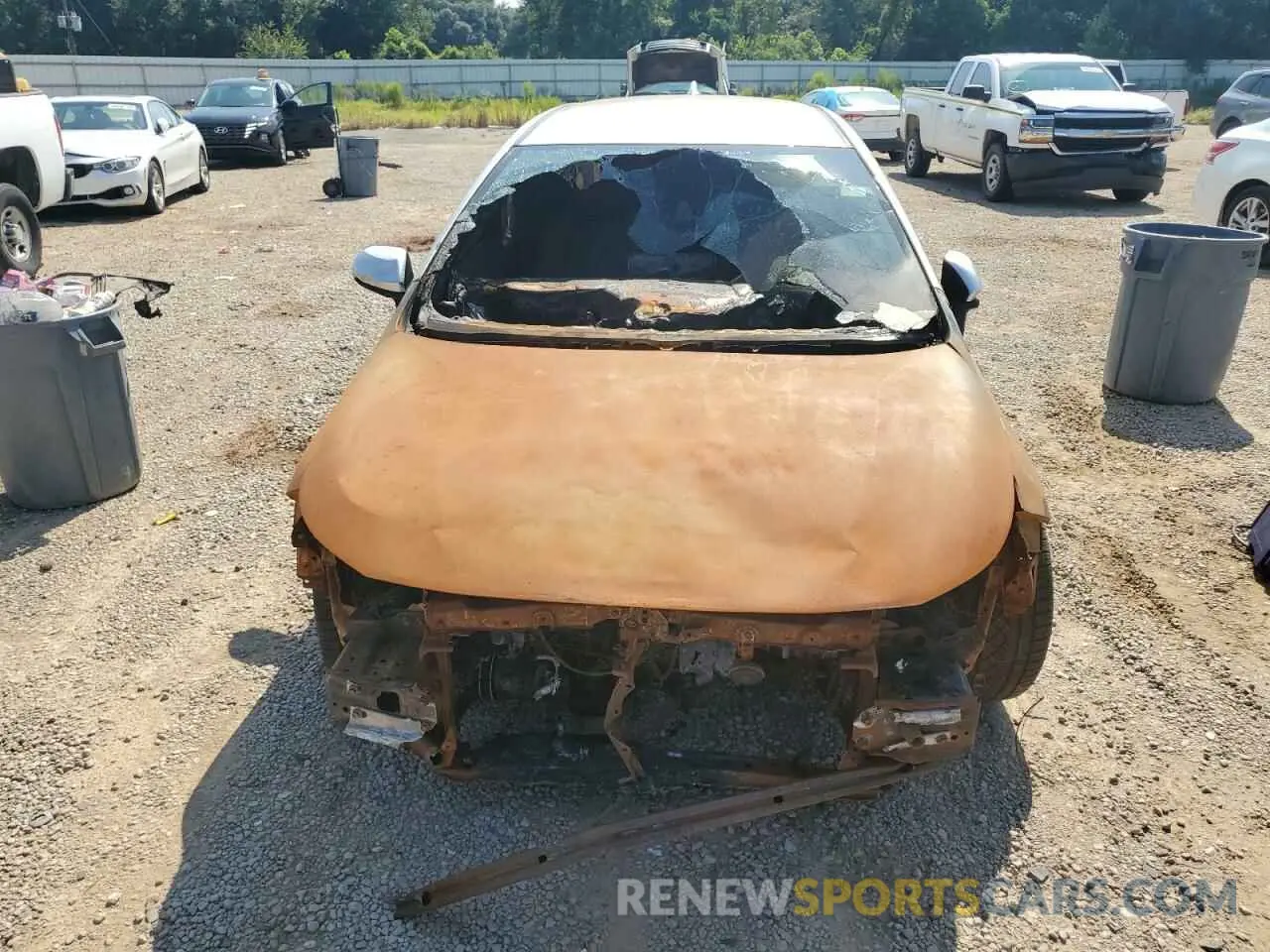 5 Фотография поврежденного автомобиля JTNB4MBE4N3165029 TOYOTA COROLLA 2022