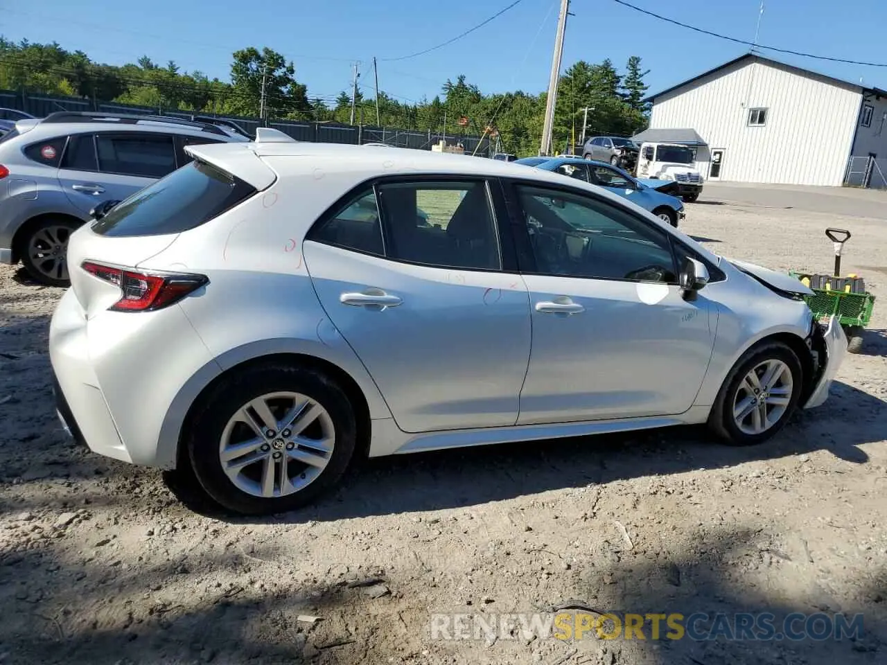 3 Photograph of a damaged car JTNB4MBE7N3177966 TOYOTA COROLLA 2022