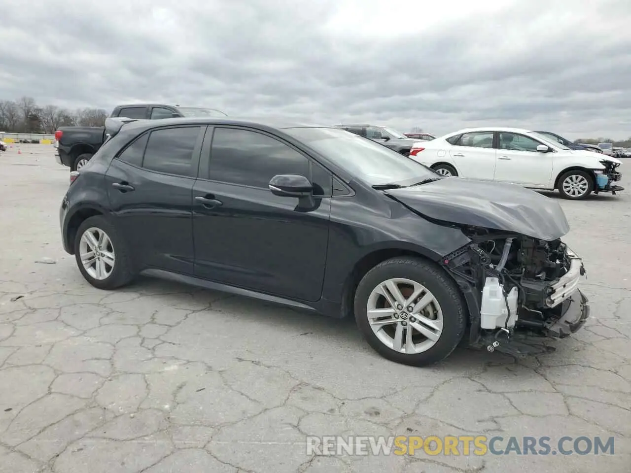 4 Photograph of a damaged car JTNB4MBE9N3178438 TOYOTA COROLLA 2022