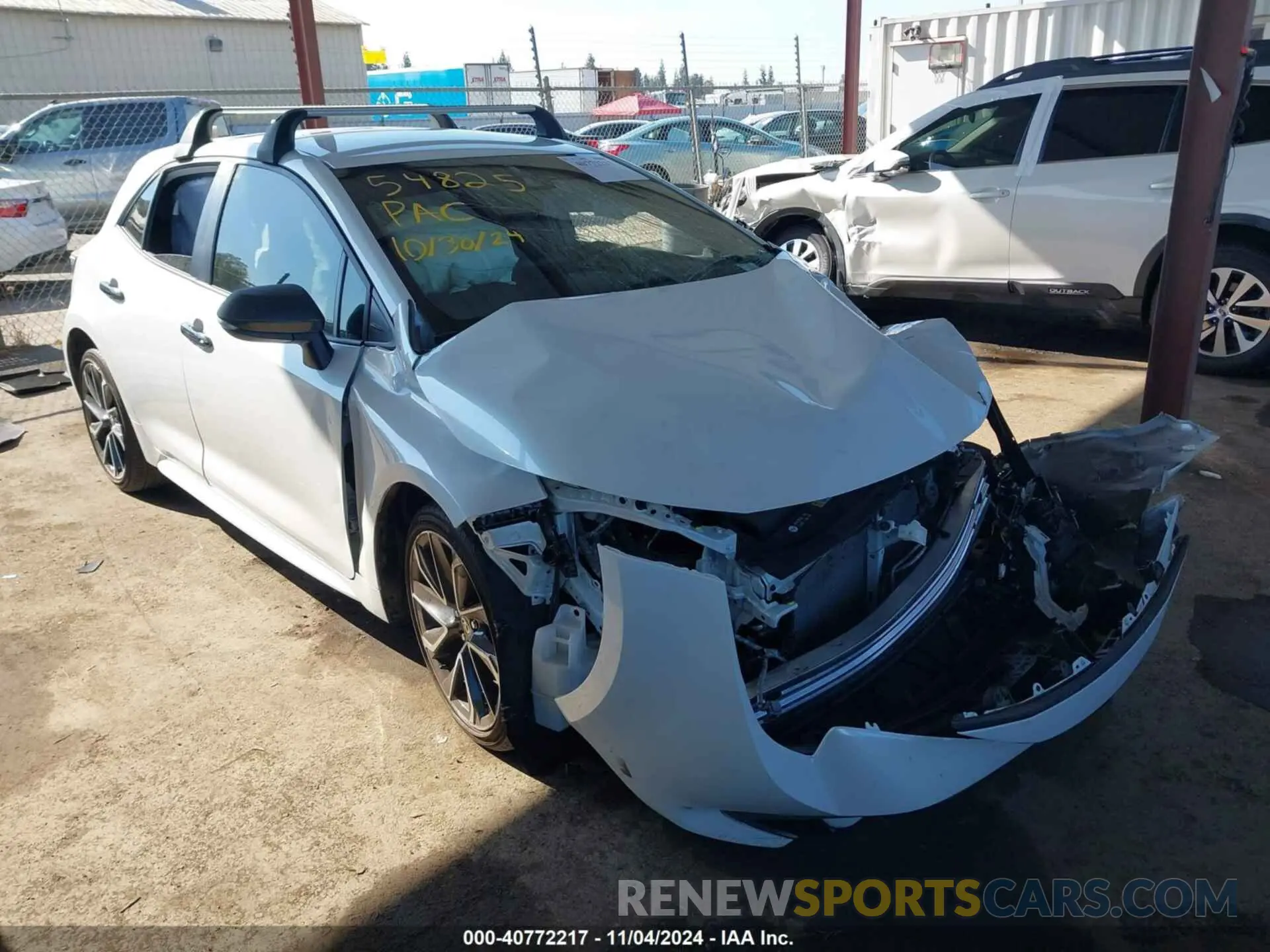 1 Фотография поврежденного автомобиля JTNC4MBE0N3178395 TOYOTA COROLLA 2022