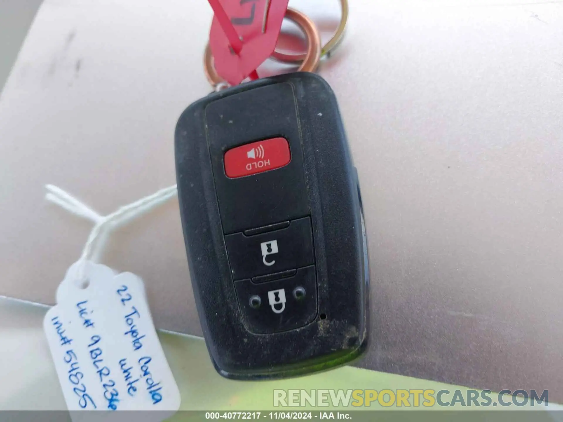11 Фотография поврежденного автомобиля JTNC4MBE0N3178395 TOYOTA COROLLA 2022