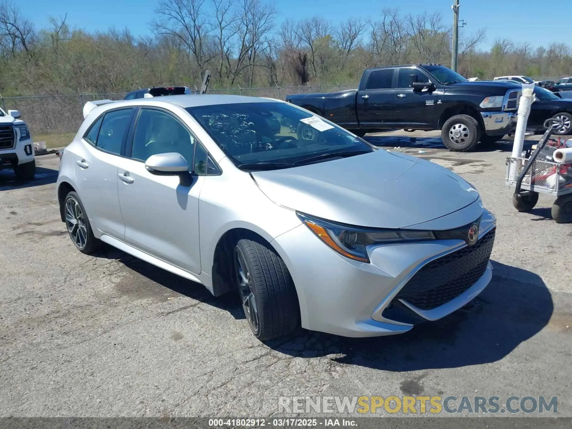 1 Photograph of a damaged car JTNC4MBE1N3183637 TOYOTA COROLLA 2022