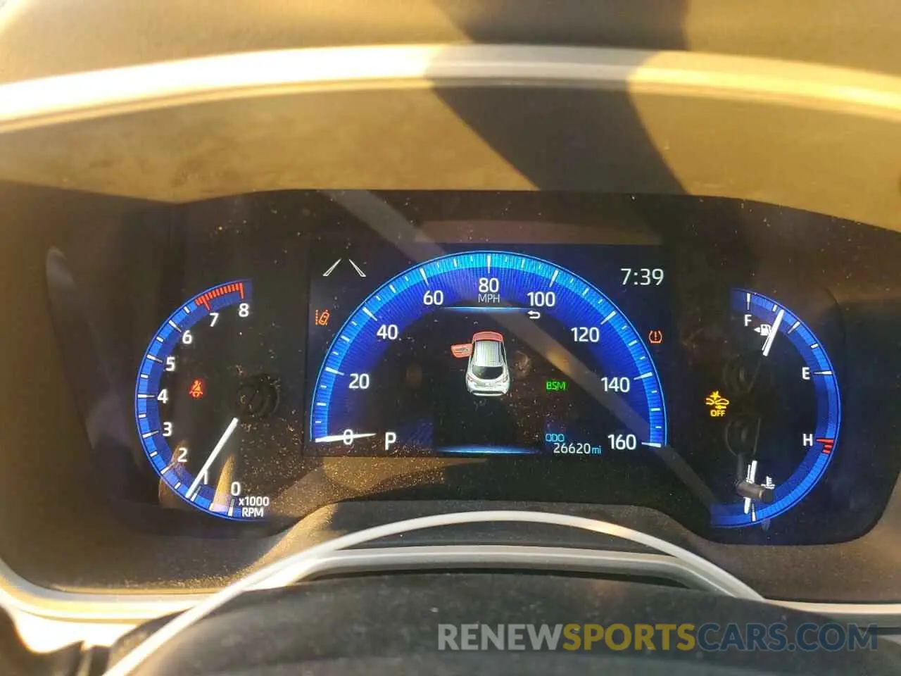 9 Фотография поврежденного автомобиля JTNC4MBE4N3173605 TOYOTA COROLLA 2022