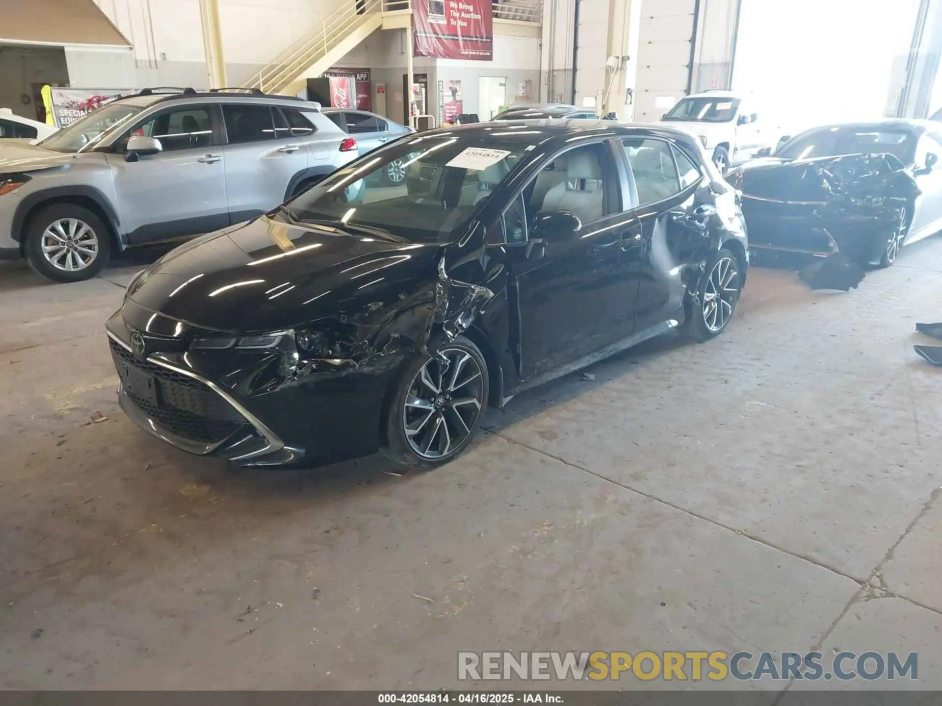 2 Фотография поврежденного автомобиля JTNC4MBE5N3166744 TOYOTA COROLLA 2022