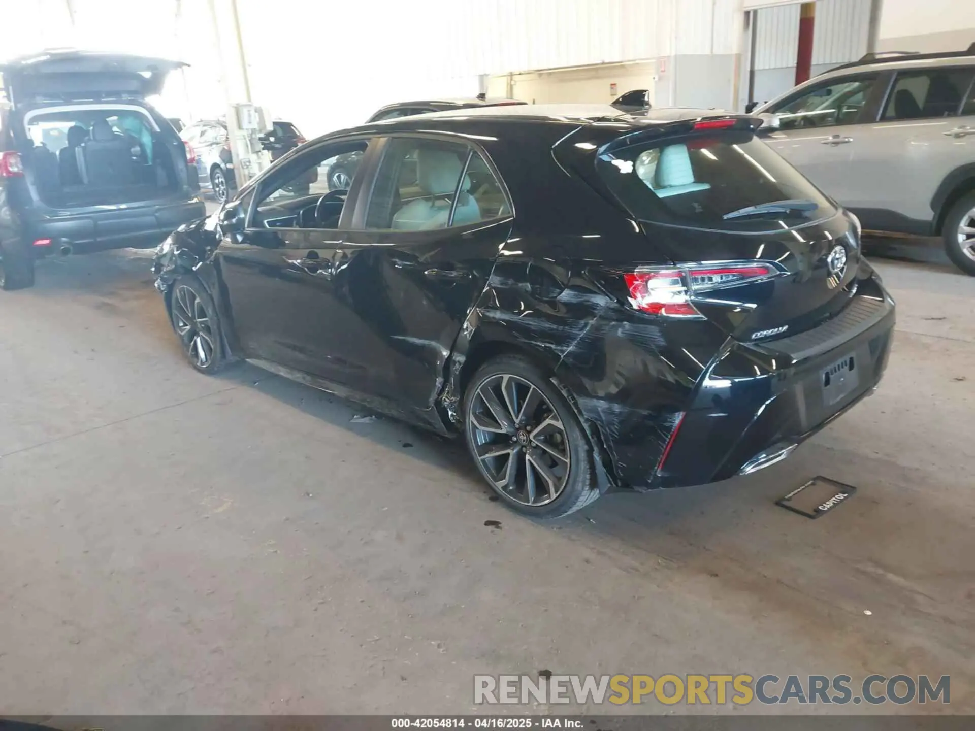3 Фотография поврежденного автомобиля JTNC4MBE5N3166744 TOYOTA COROLLA 2022
