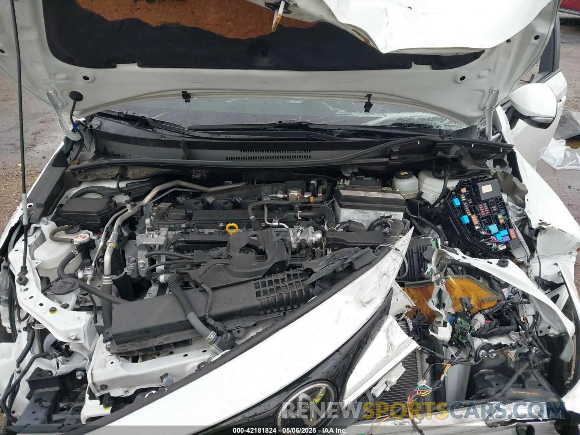 10 Фотография поврежденного автомобиля JTNC4MBE6N3172990 TOYOTA COROLLA 2022