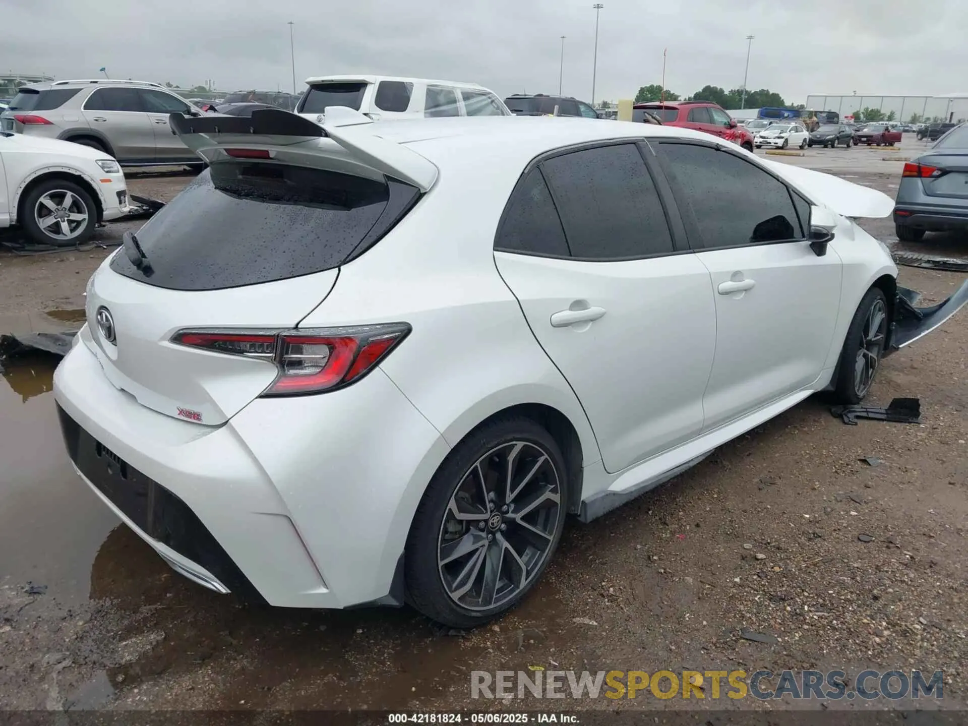 4 Фотография поврежденного автомобиля JTNC4MBE6N3172990 TOYOTA COROLLA 2022