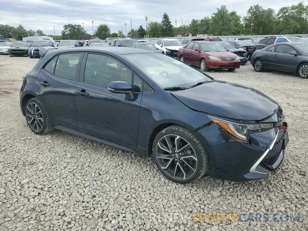 4 Photograph of a damaged car JTNC4MBE7N3158368 TOYOTA COROLLA 2022