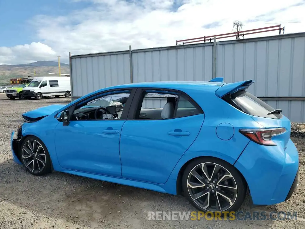 2 Photograph of a damaged car JTNC4MBE7N3158564 TOYOTA COROLLA 2022