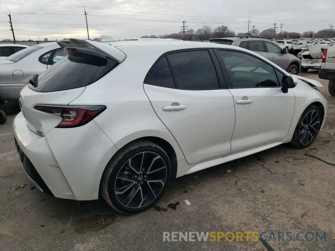 3 Photograph of a damaged car JTNC4MBE8N3185319 TOYOTA COROLLA 2022