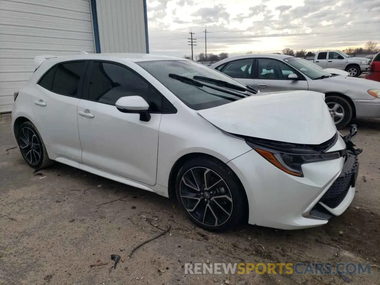 4 Photograph of a damaged car JTNC4MBE8N3185319 TOYOTA COROLLA 2022