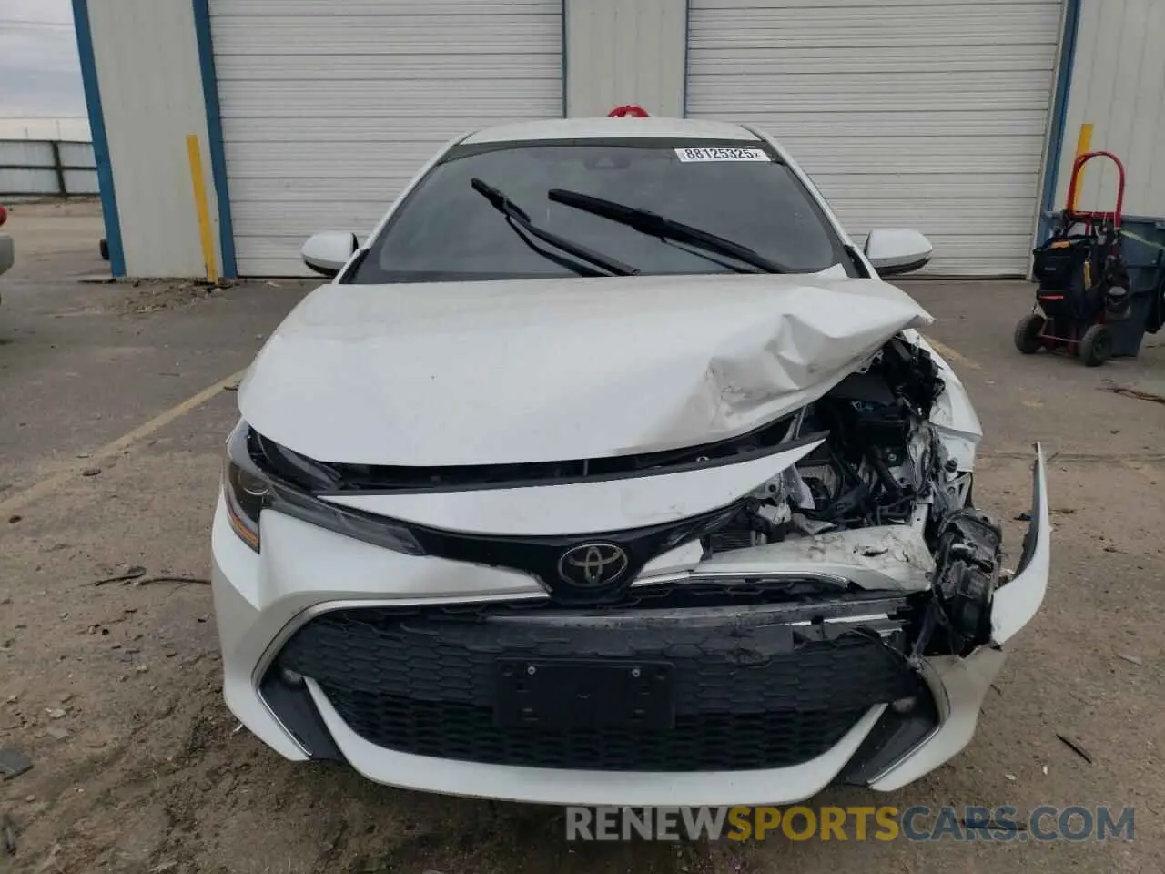 5 Photograph of a damaged car JTNC4MBE8N3185319 TOYOTA COROLLA 2022