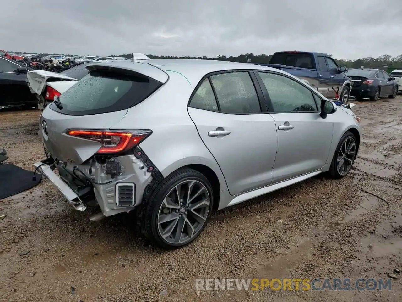 3 Фотография поврежденного автомобиля JTNC4MBE8N3186311 TOYOTA COROLLA 2022