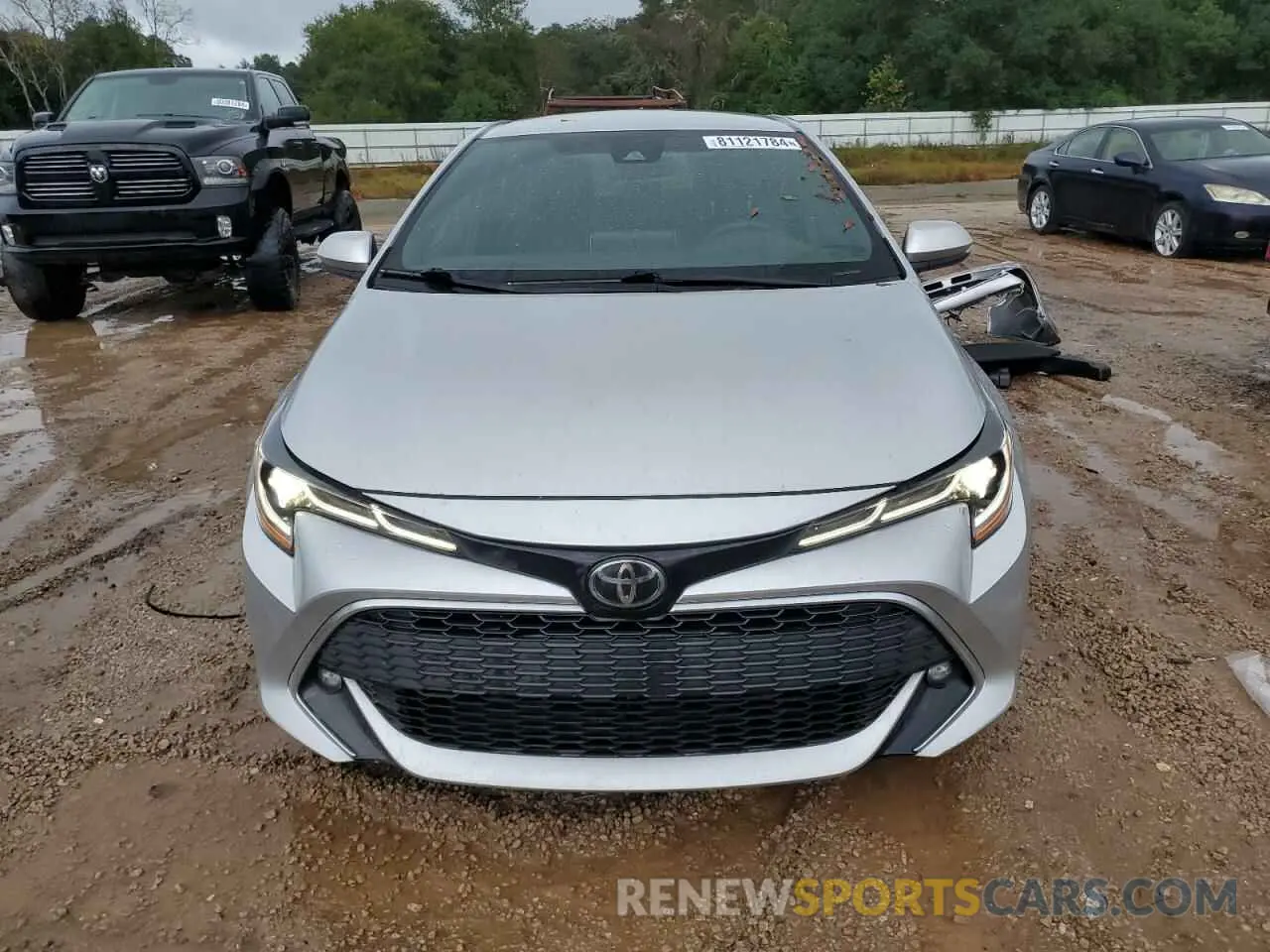 5 Фотография поврежденного автомобиля JTNC4MBE8N3186311 TOYOTA COROLLA 2022