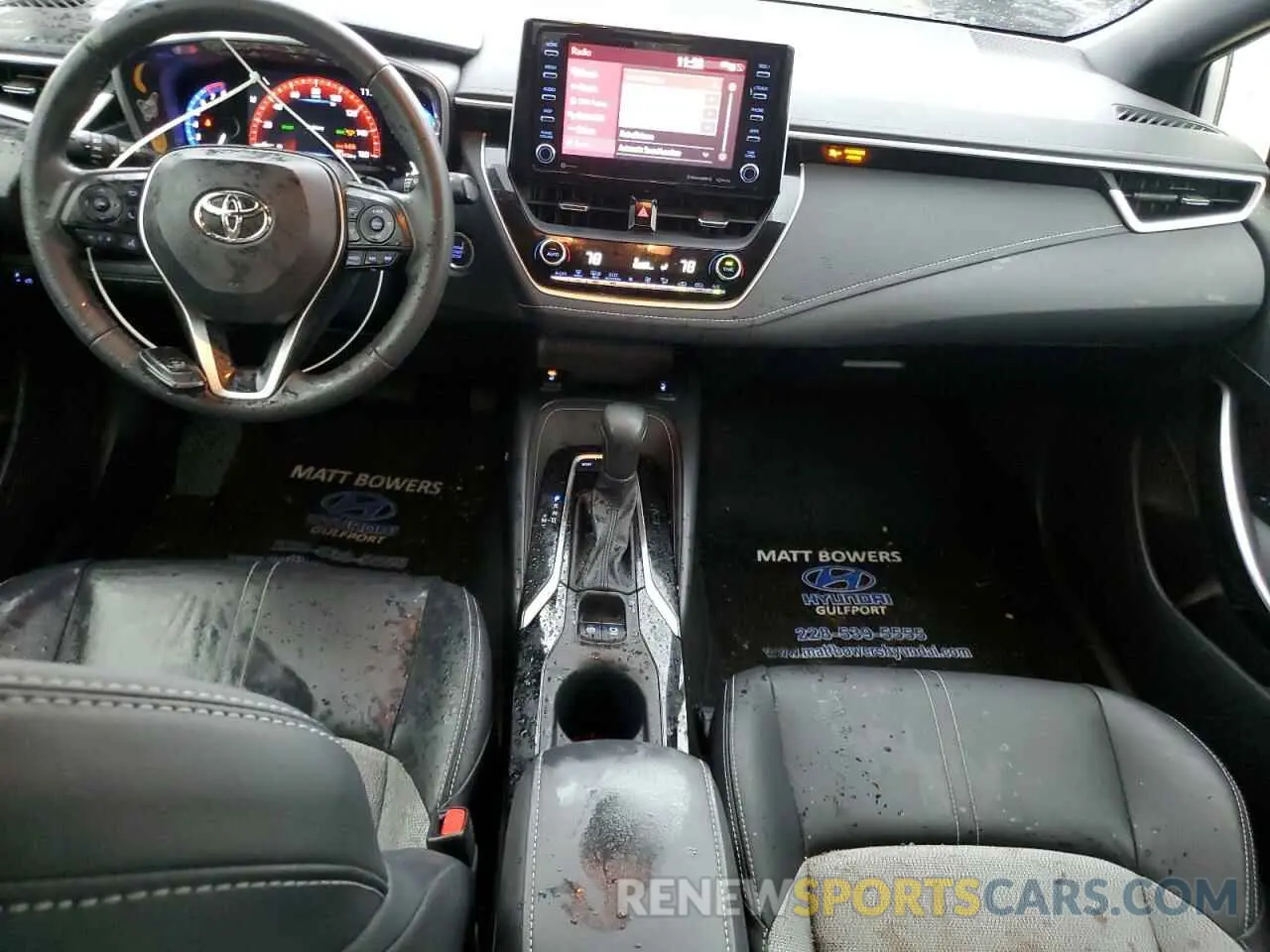 8 Фотография поврежденного автомобиля JTNC4MBE8N3186311 TOYOTA COROLLA 2022