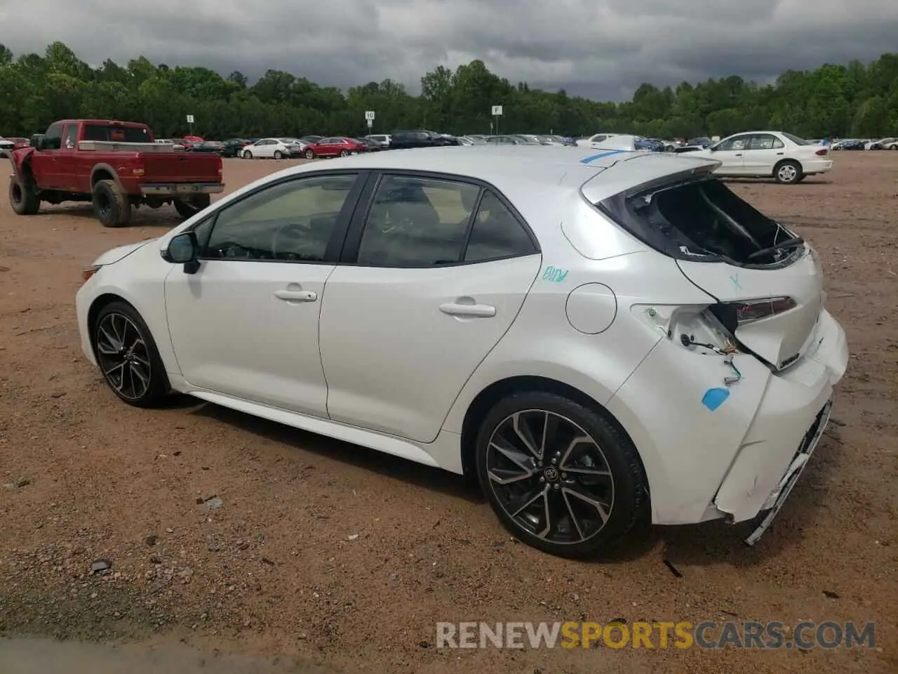 2 Photograph of a damaged car JTNC4MBE9N3189055 TOYOTA COROLLA 2022